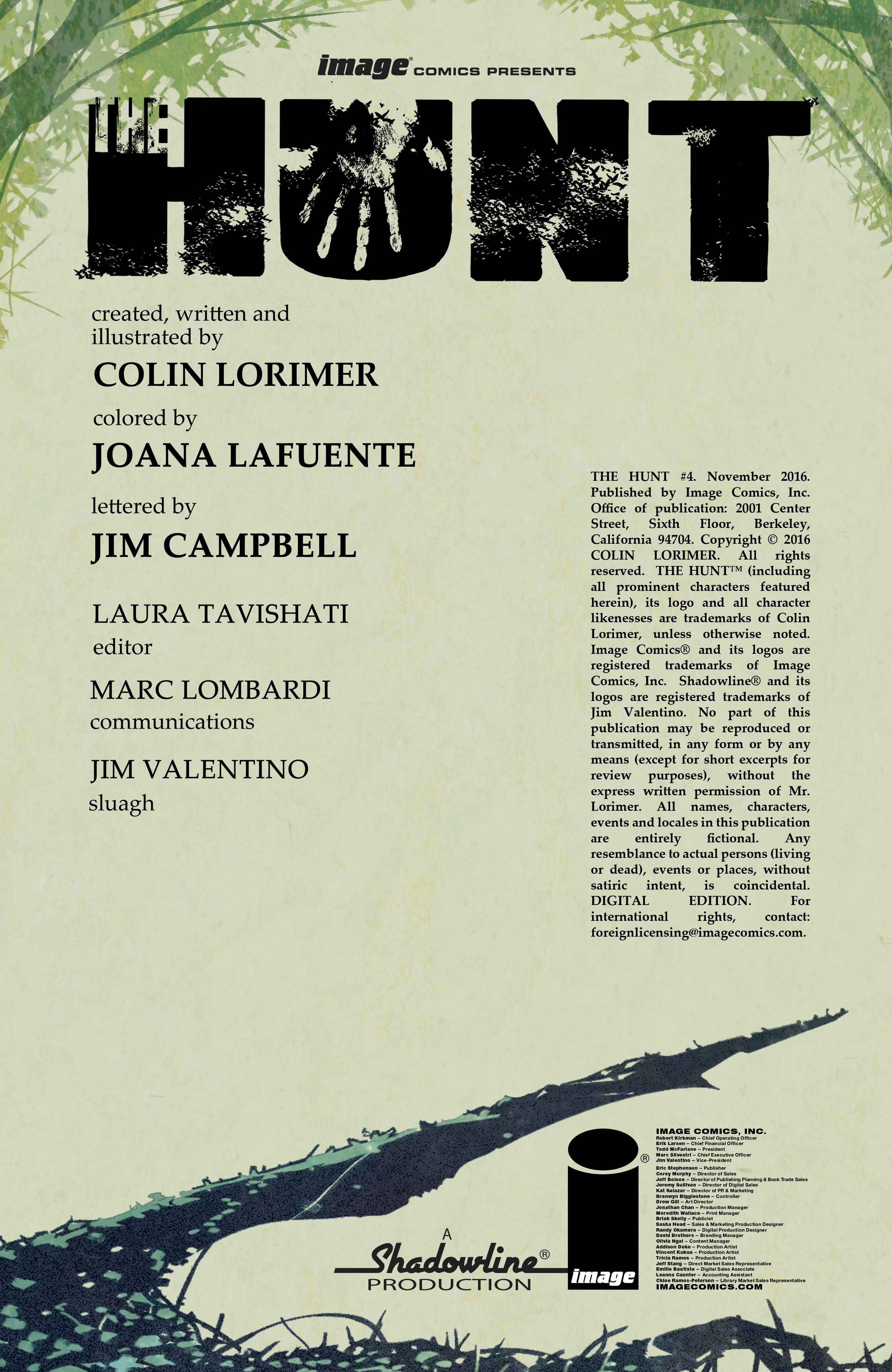 Read online The Hunt comic -  Issue #4 - 2