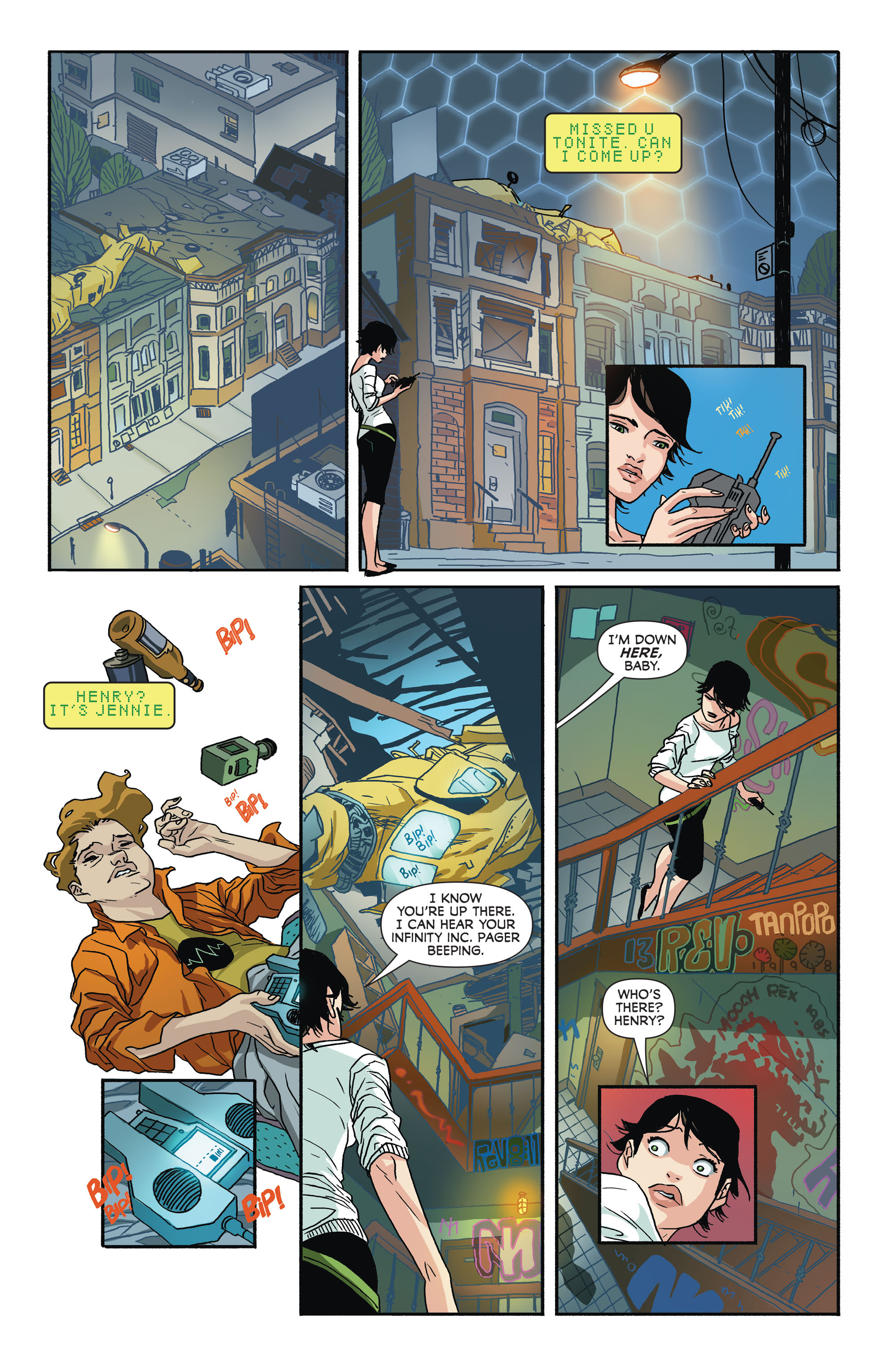 Read online Convergence Infinity Inc. comic -  Issue #1 - 8