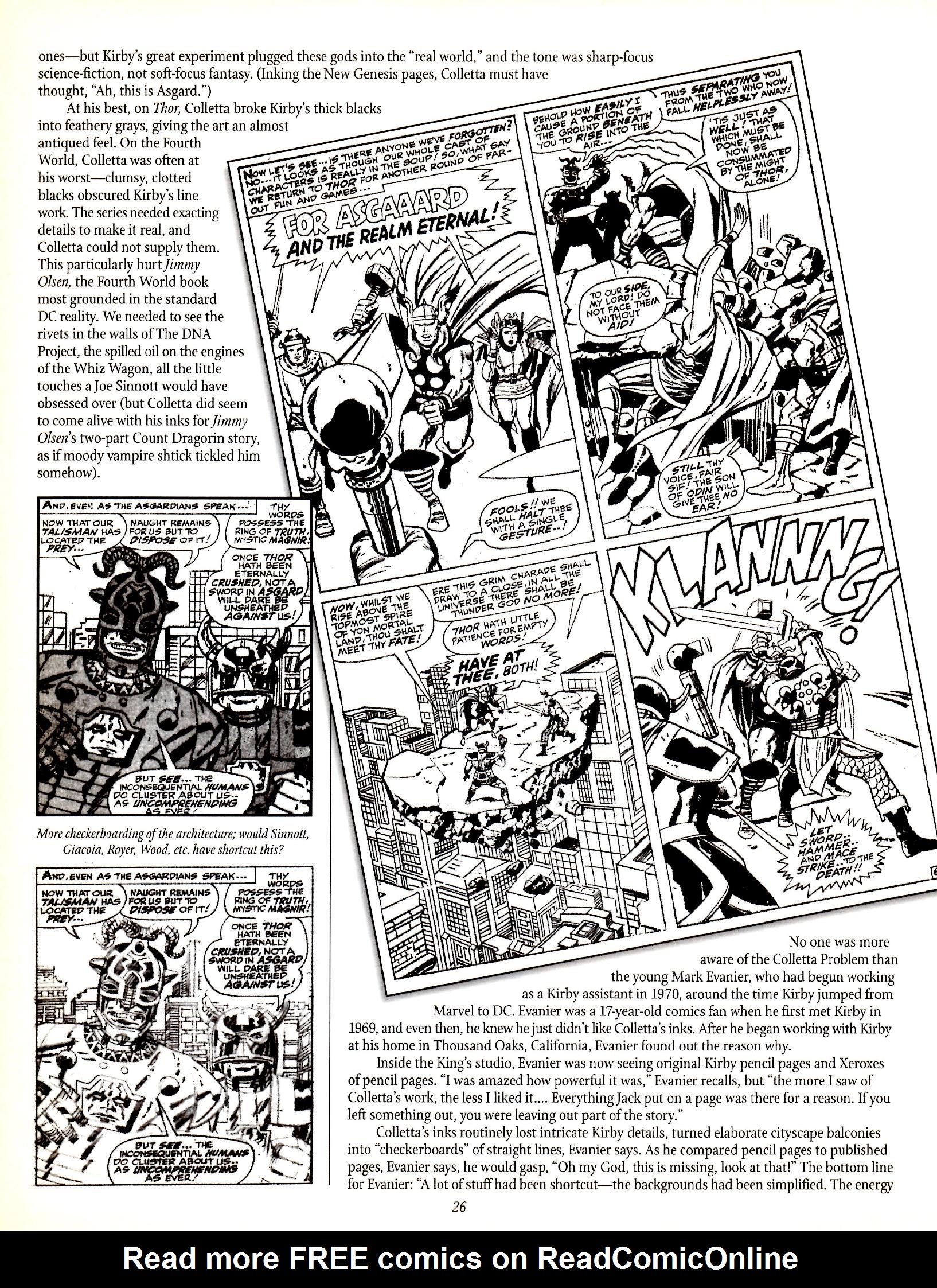Read online The Jack Kirby Collector comic -  Issue #28 - 26