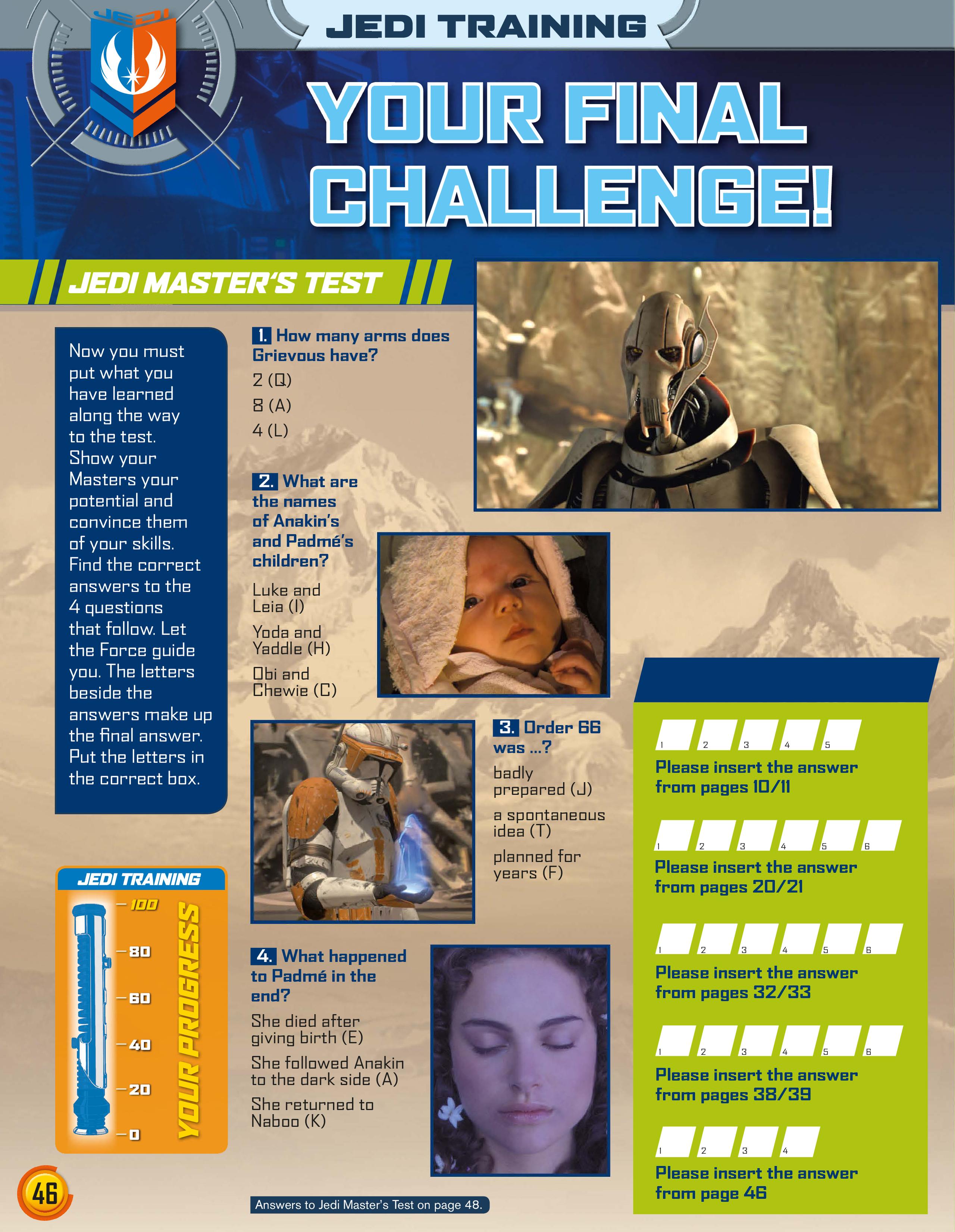 Read online Star Wars Jedi Master Magazine comic -  Issue #3 - 46