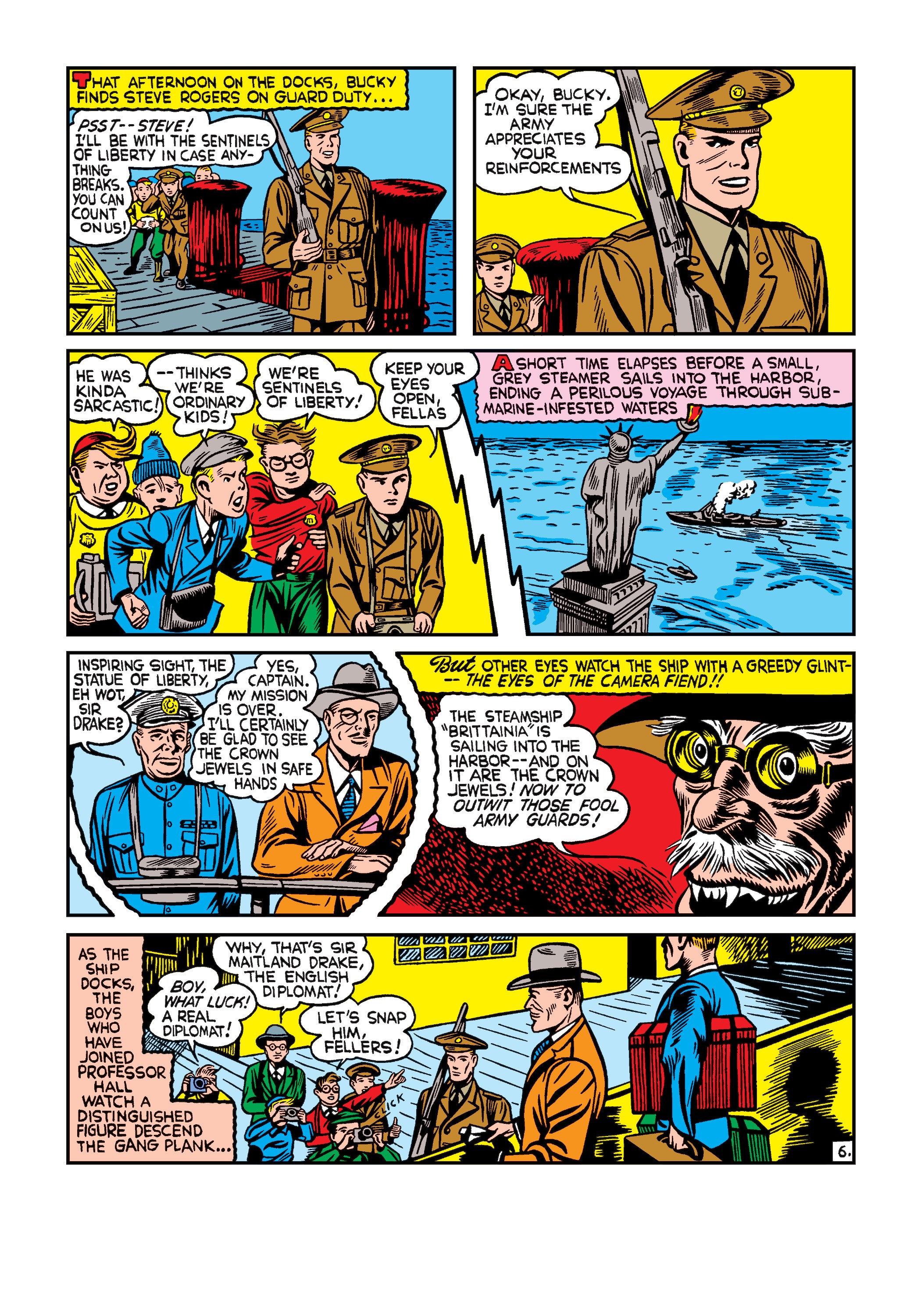 Read online Marvel Masterworks: Golden Age Captain America comic -  Issue # TPB 2 (Part 1) - 80