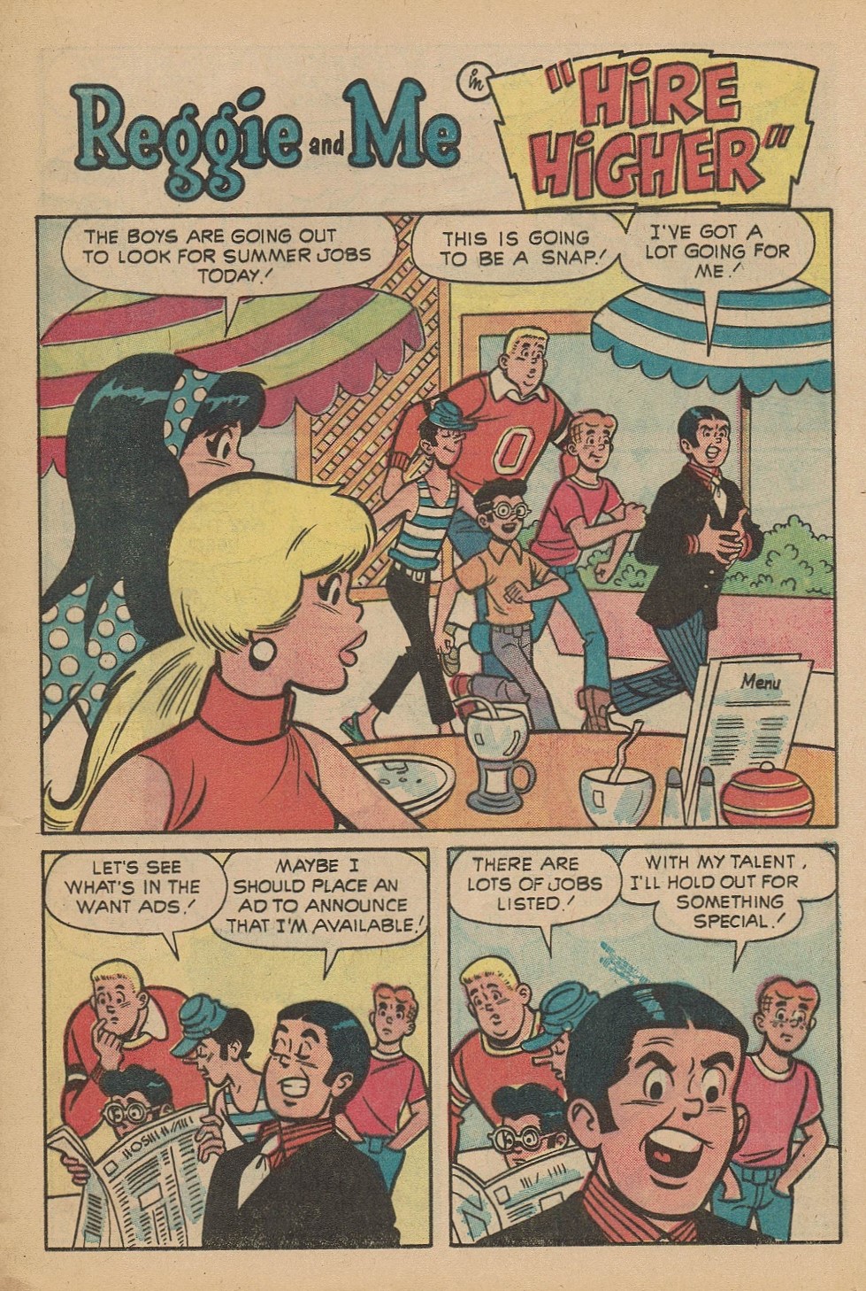 Read online Reggie and Me (1966) comic -  Issue #57 - 13