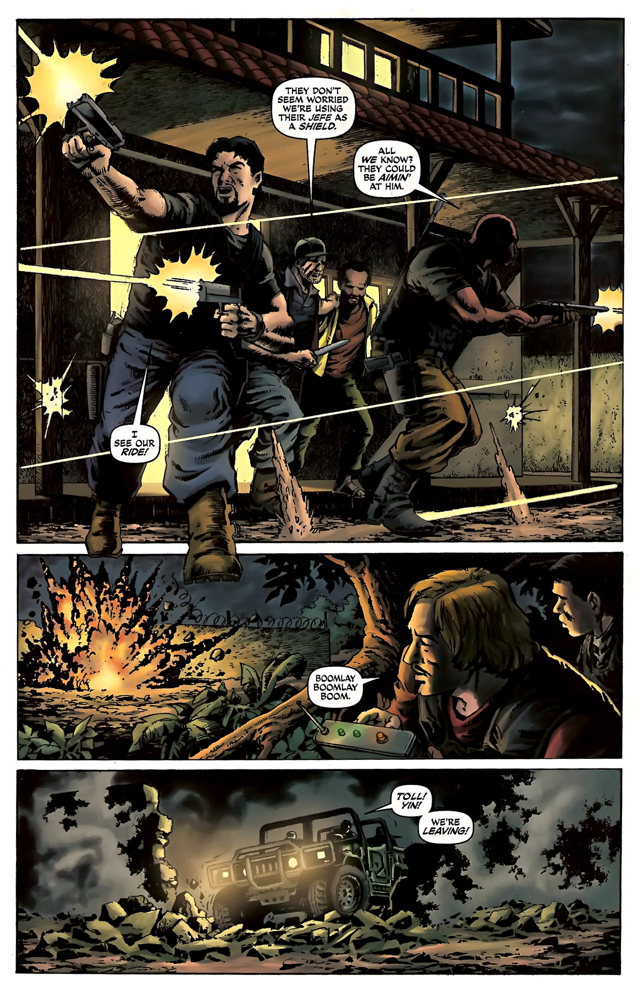 Read online The Expendables comic -  Issue #1 - 15