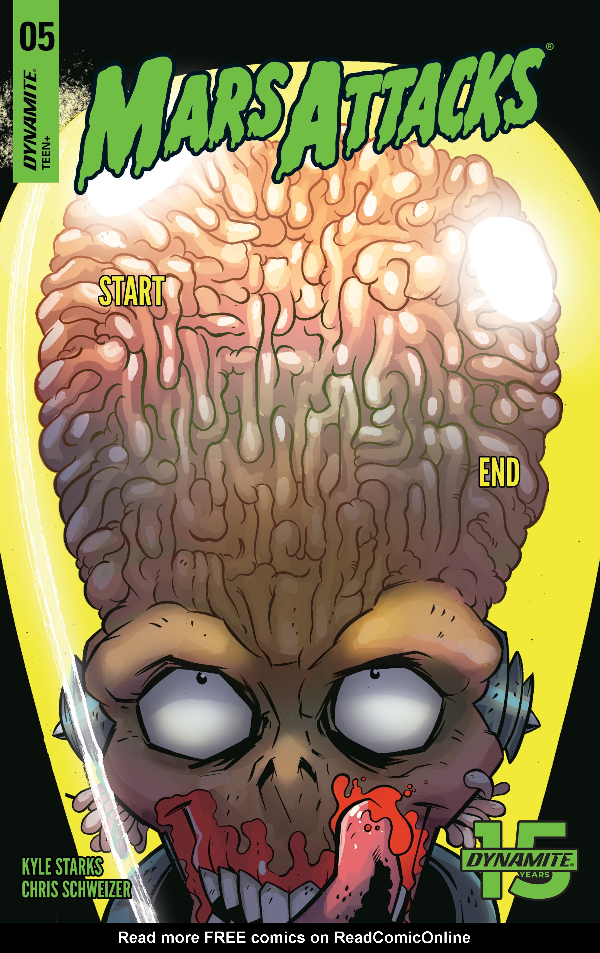 Read online Mars Attacks (2018) comic -  Issue #5 - 1