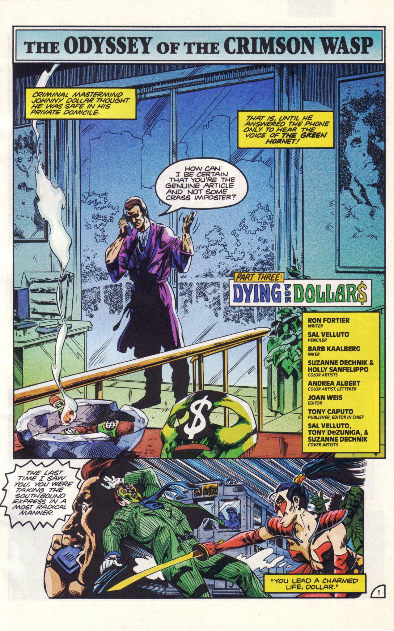 Read online The Green Hornet (1991) comic -  Issue #14 - 2