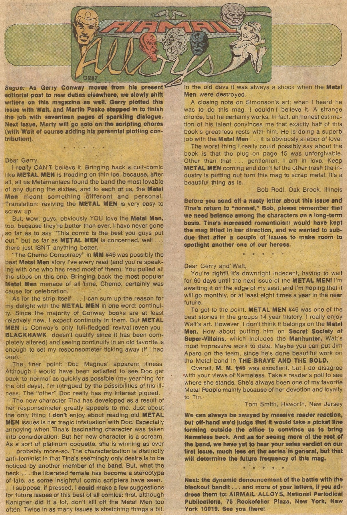 Read online Metal Men (1963) comic -  Issue #48 - 36