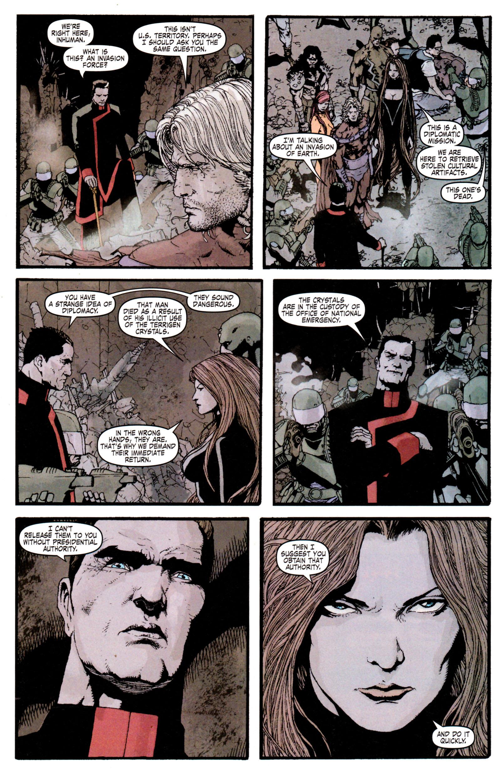 Read online Son of M comic -  Issue #6 - 14