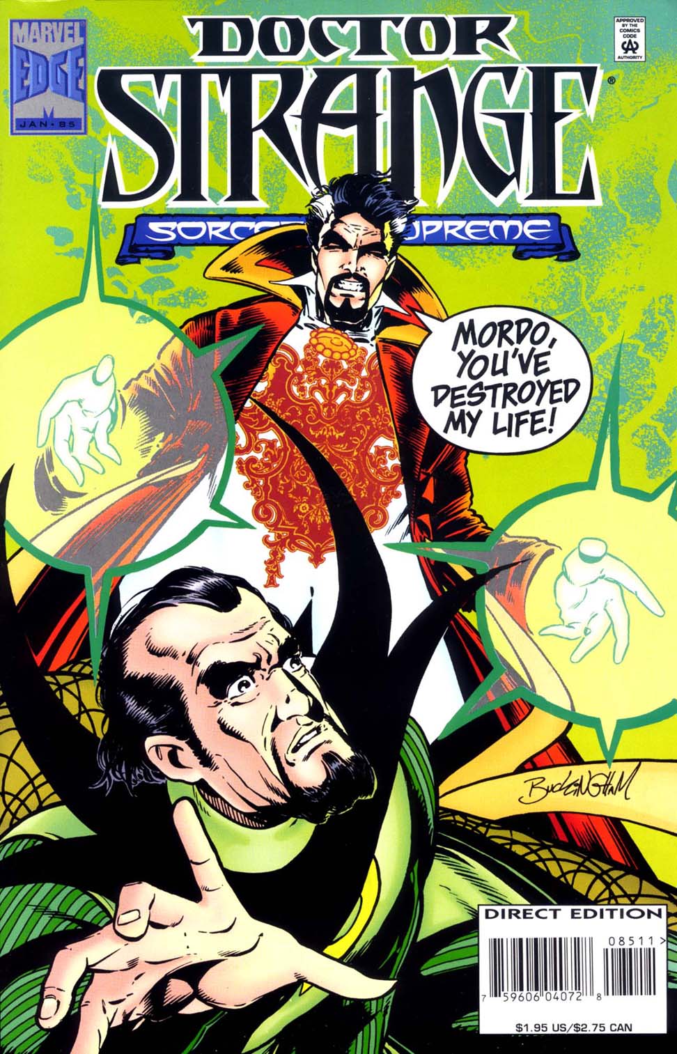 Read online Doctor Strange: Sorcerer Supreme comic -  Issue #85 - 1