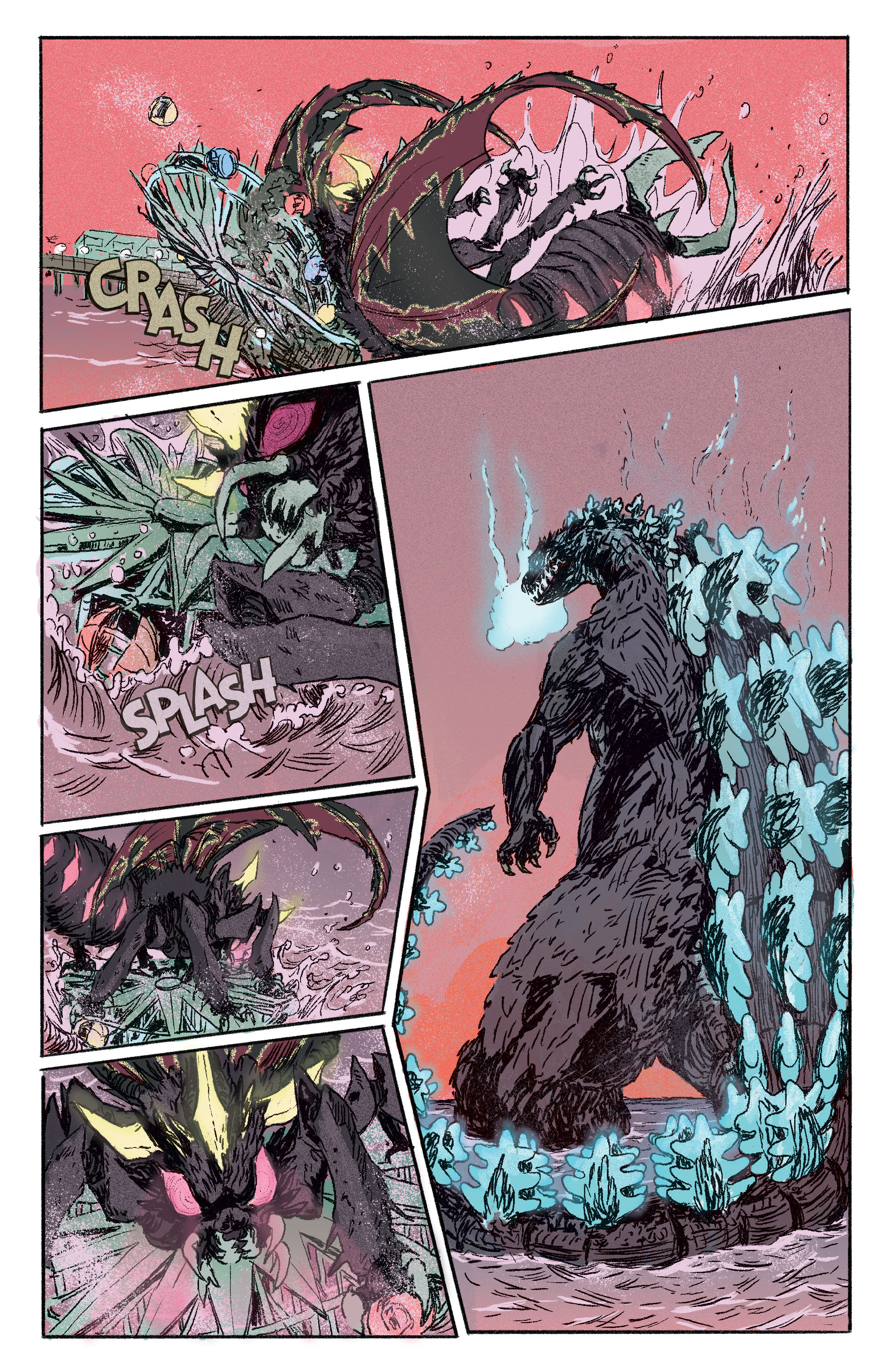 Read online Godzilla Rivals II: Vs. Battra comic -  Issue # Full - 28