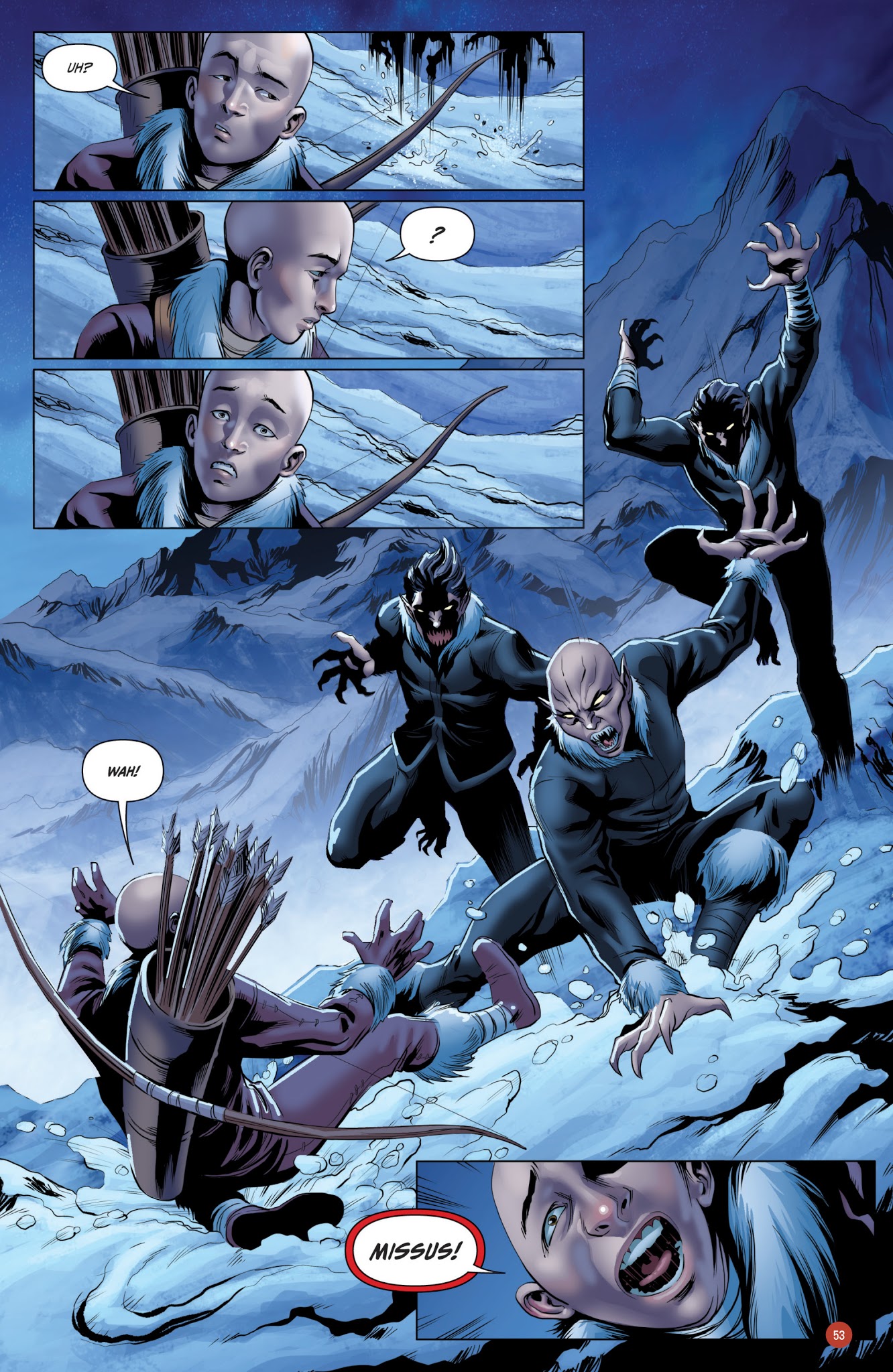Read online Van Helsing vs. Werewolf comic -  Issue # _TPB 1 - 54