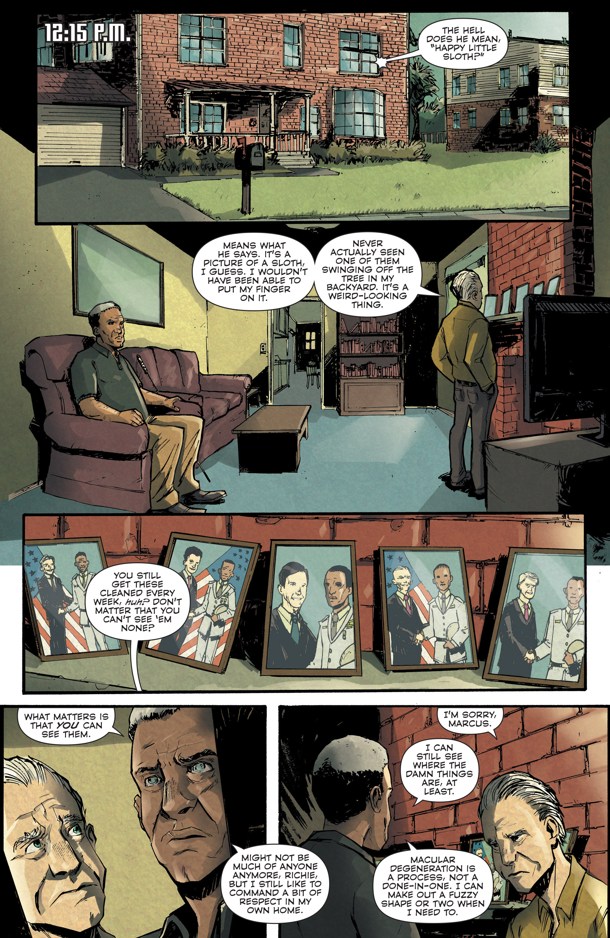 Read online Memetic comic -  Issue #1 - 12