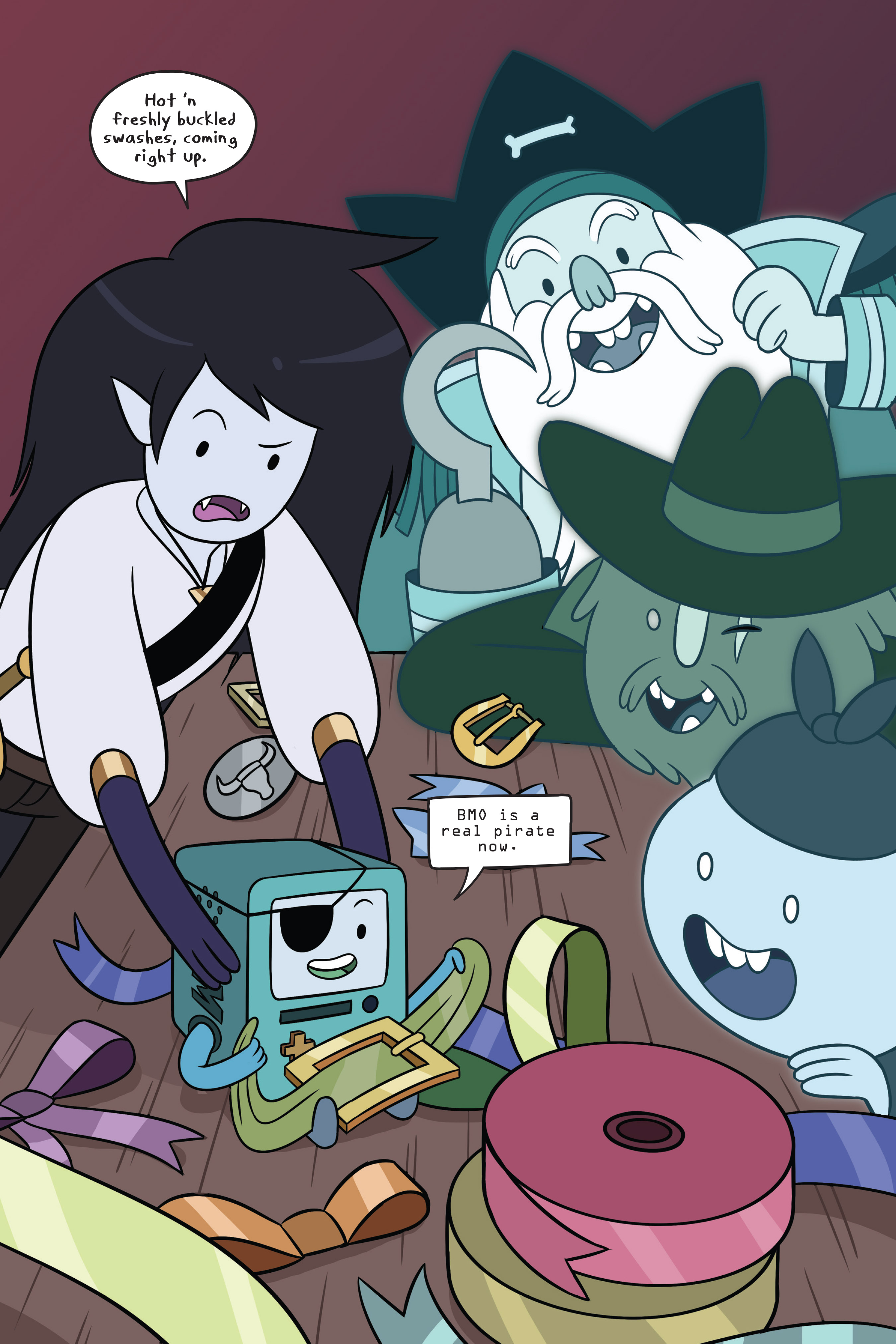 Read online Adventure Time: Marceline the Pirate Queen comic -  Issue # TPB - 80