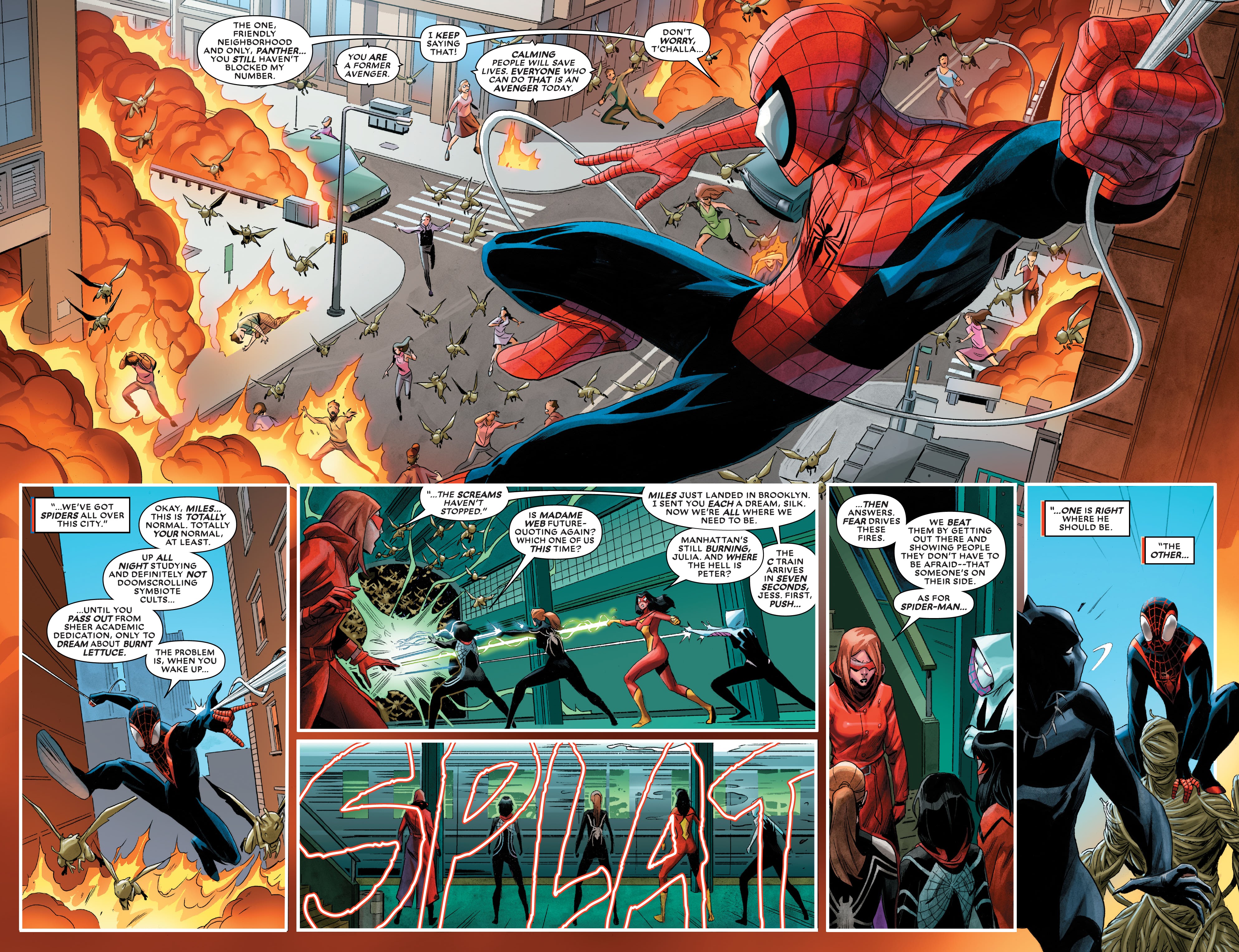 Read online Curse Of The Man-Thing comic -  Issue # Spider-Man - 6