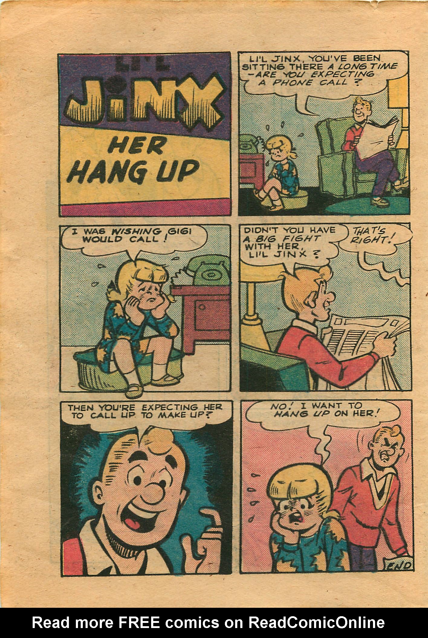 Read online Jughead Jones Comics Digest comic -  Issue #16 - 130