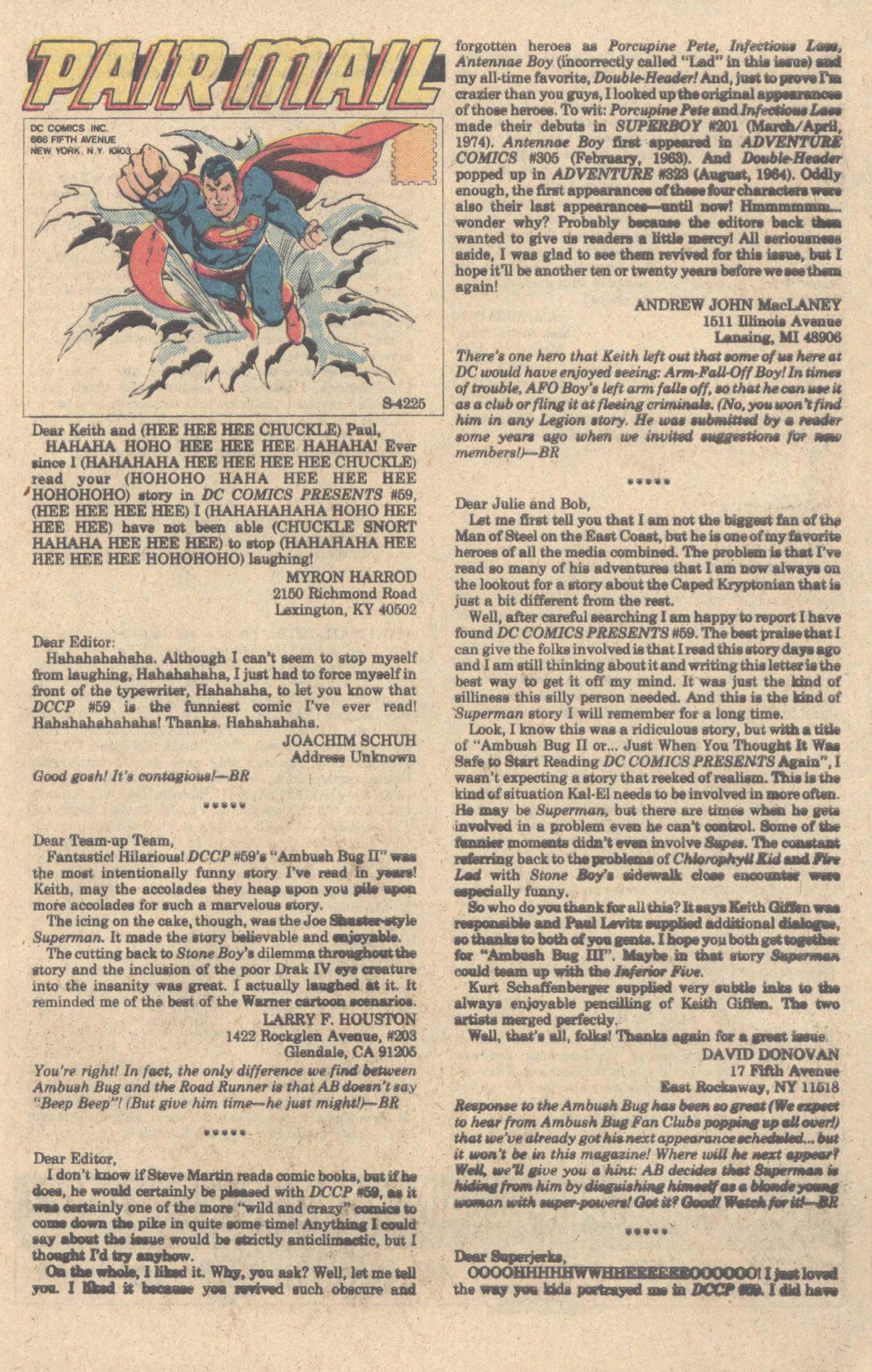 Read online DC Comics Presents comic -  Issue #63 - 33