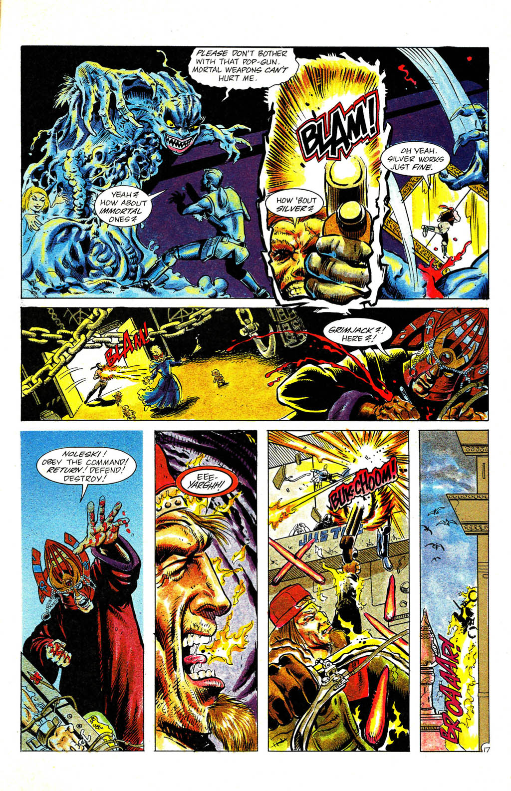 Read online Grimjack comic -  Issue #65 - 21