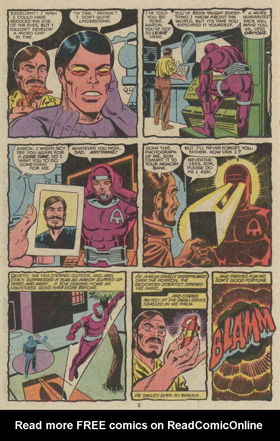 Read online Machine Man (1978) comic -  Issue #10 - 5