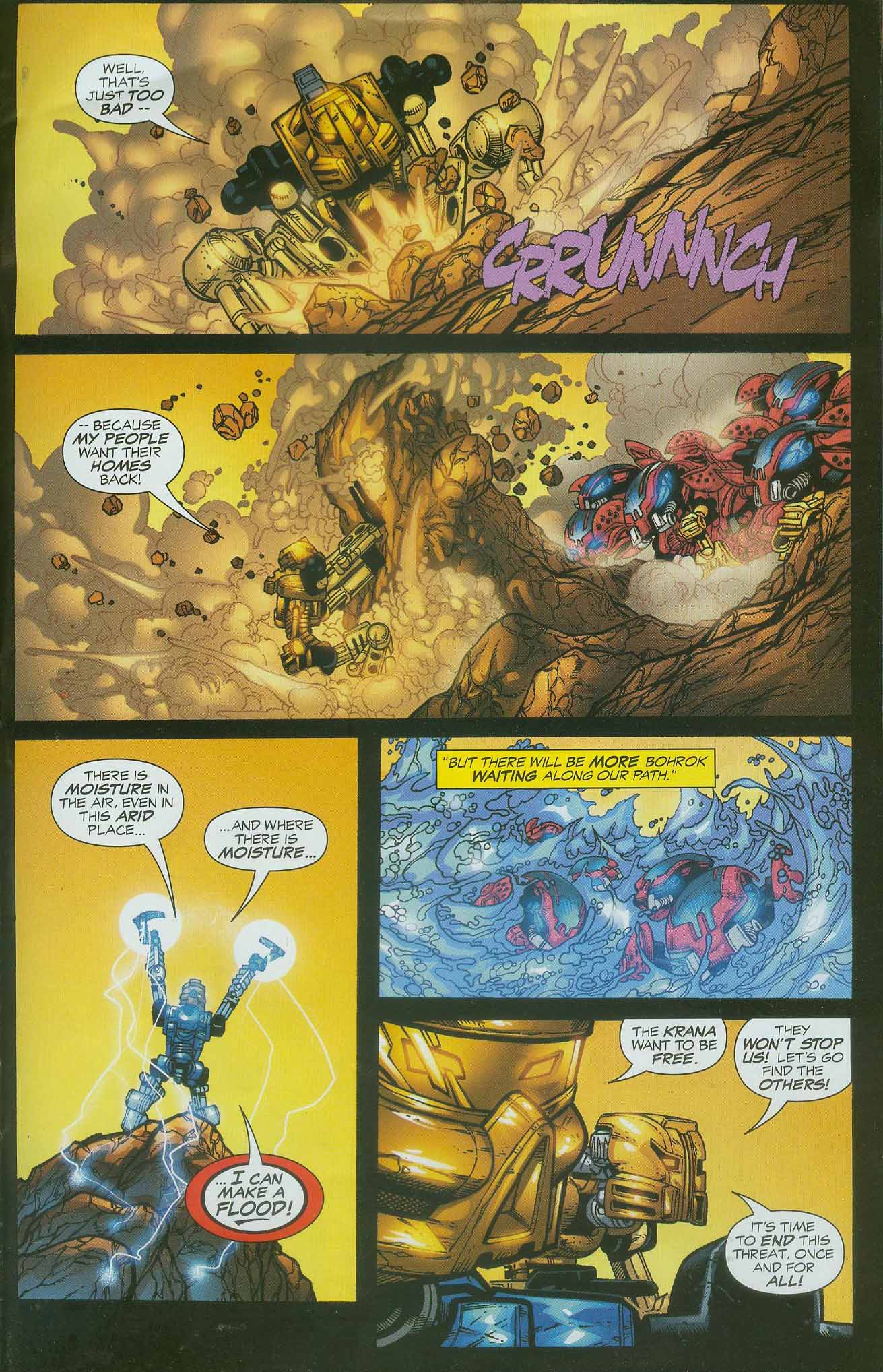 Read online Bionicle comic -  Issue #6 - 9