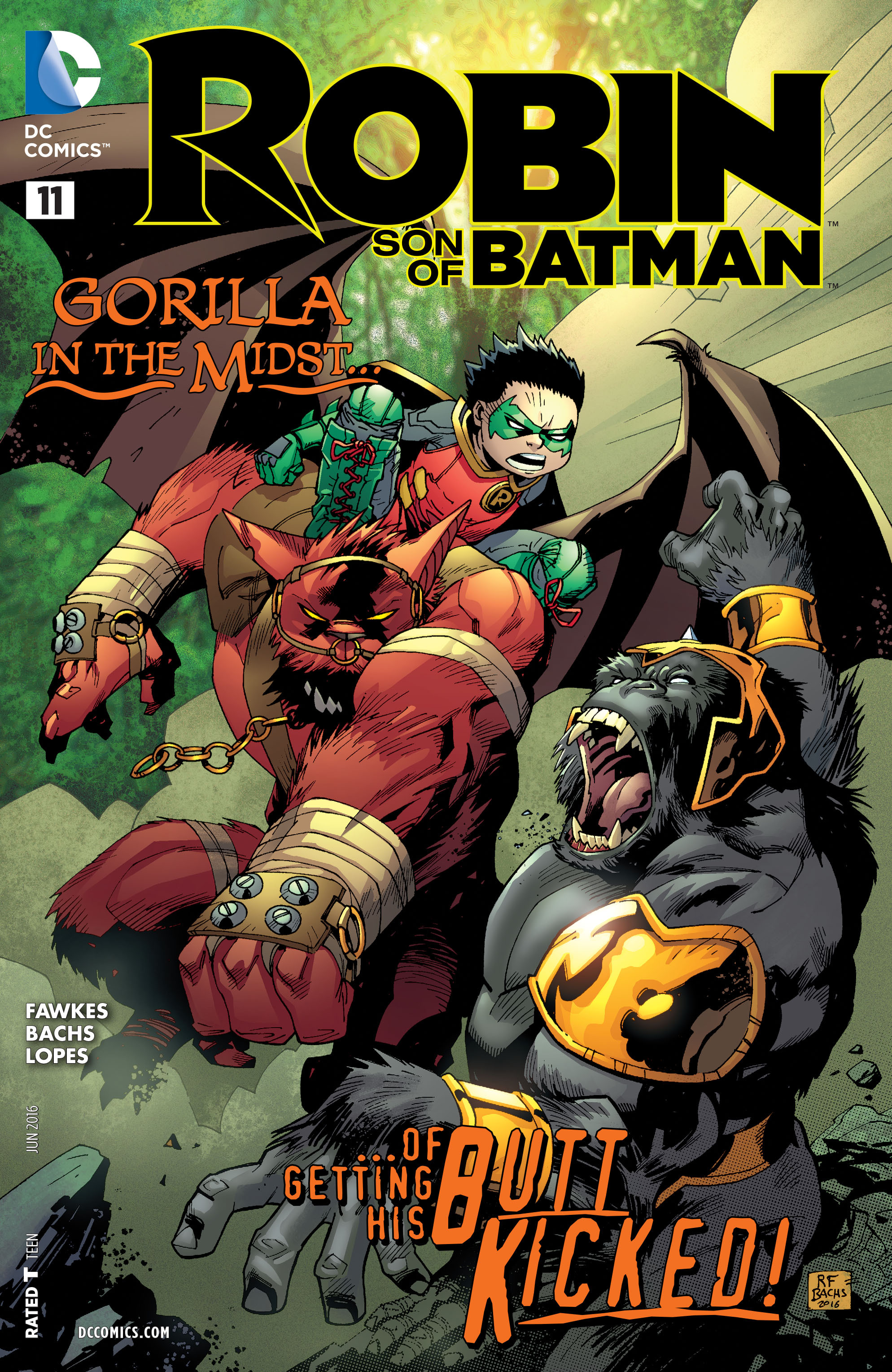 Read online Robin: Son of Batman comic -  Issue #11 - 1