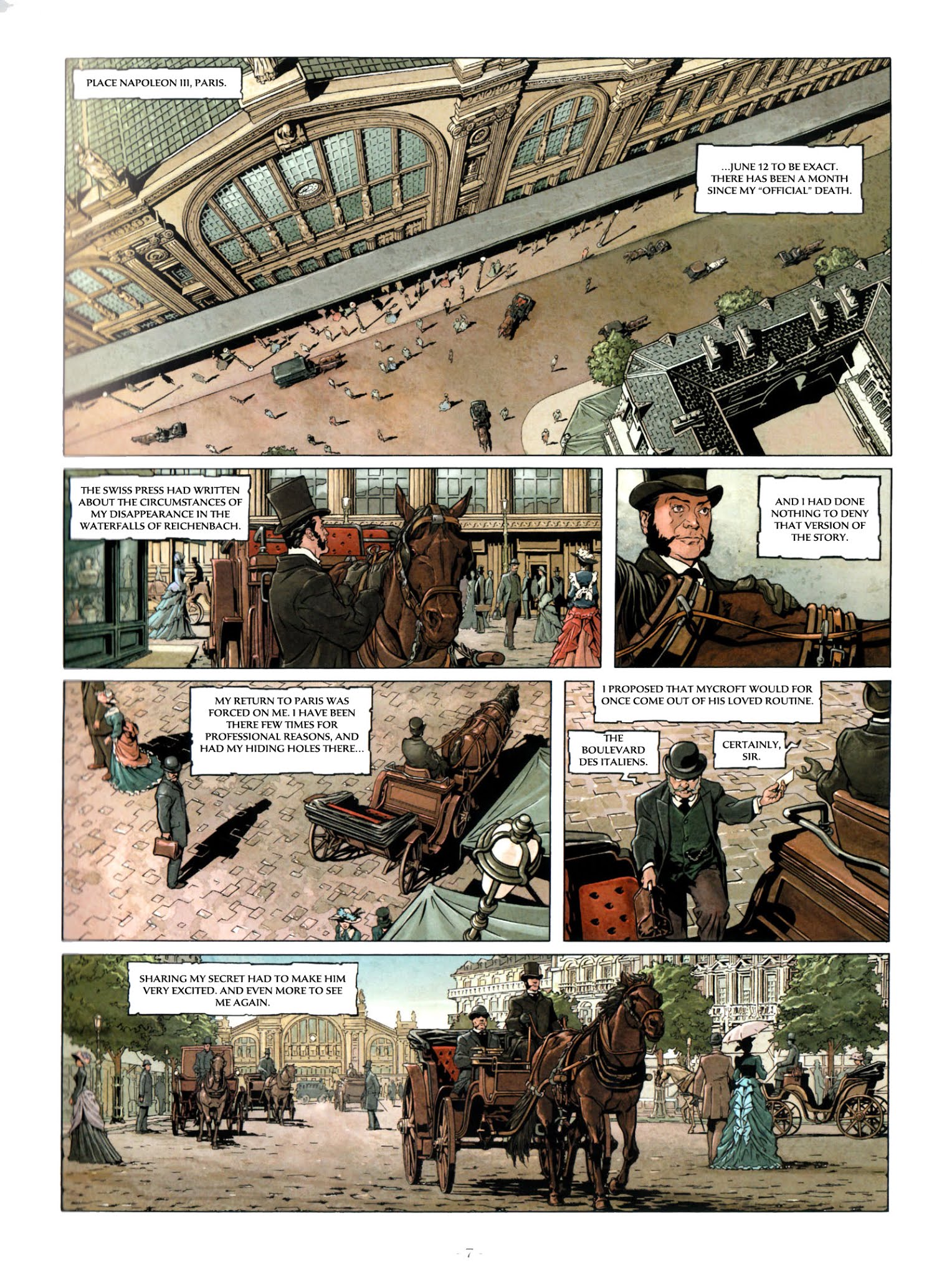 Read online Sherlock Holmes and the Vampires of London comic -  Issue # TPB - 8