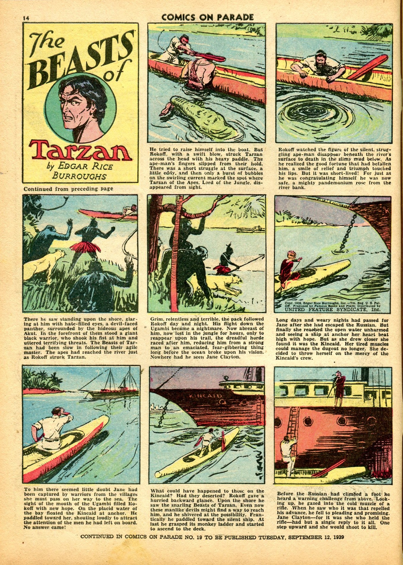 Read online Comics on Parade comic -  Issue #18 - 15