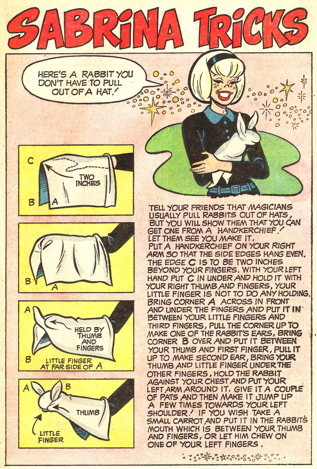 Read online Sabrina The Teenage Witch (1971) comic -  Issue #6 - 35