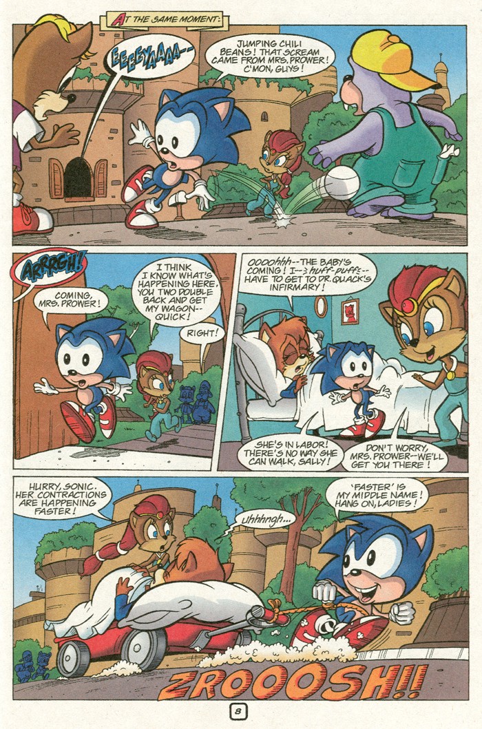 Read online Sonic Super Special comic -  Issue #9 - Sonic Kids are back - 39