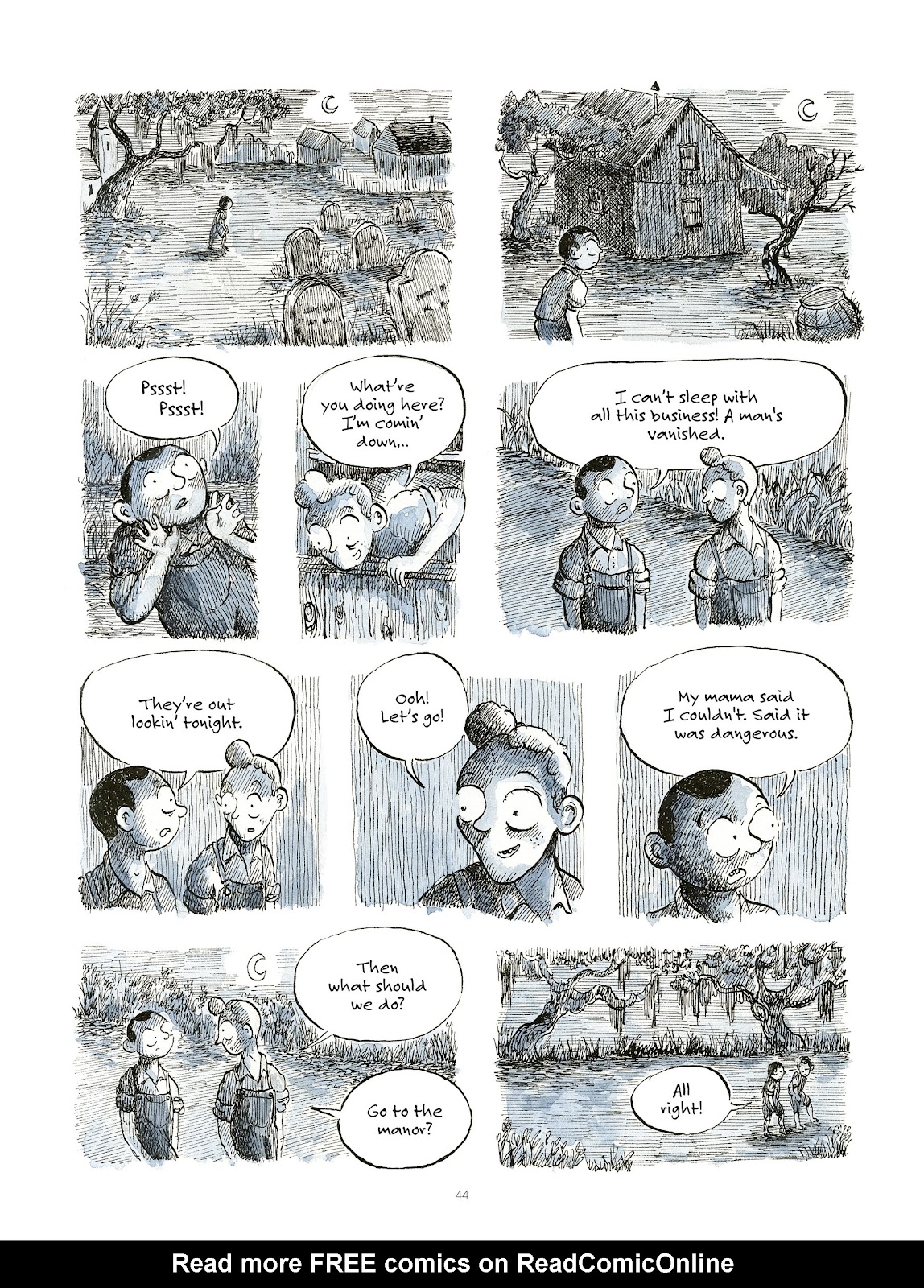Swamp: A Summer in the Bayou issue TPB (Part 1) - Page 46