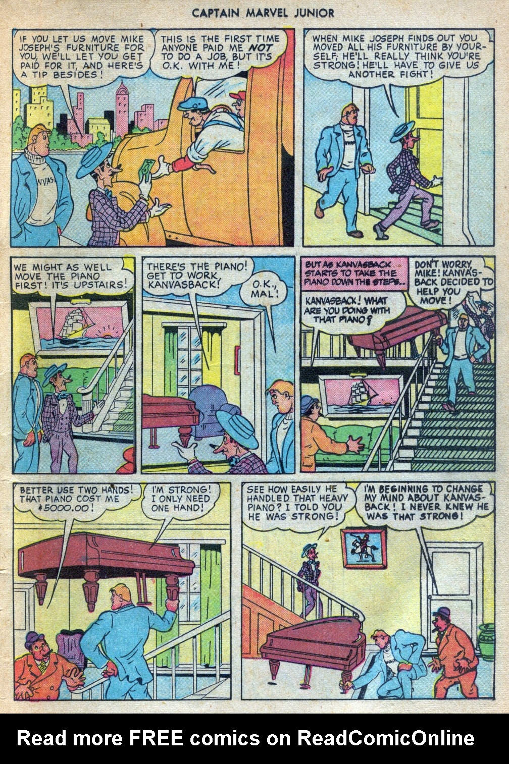 Read online Captain Marvel, Jr. comic -  Issue #61 - 15