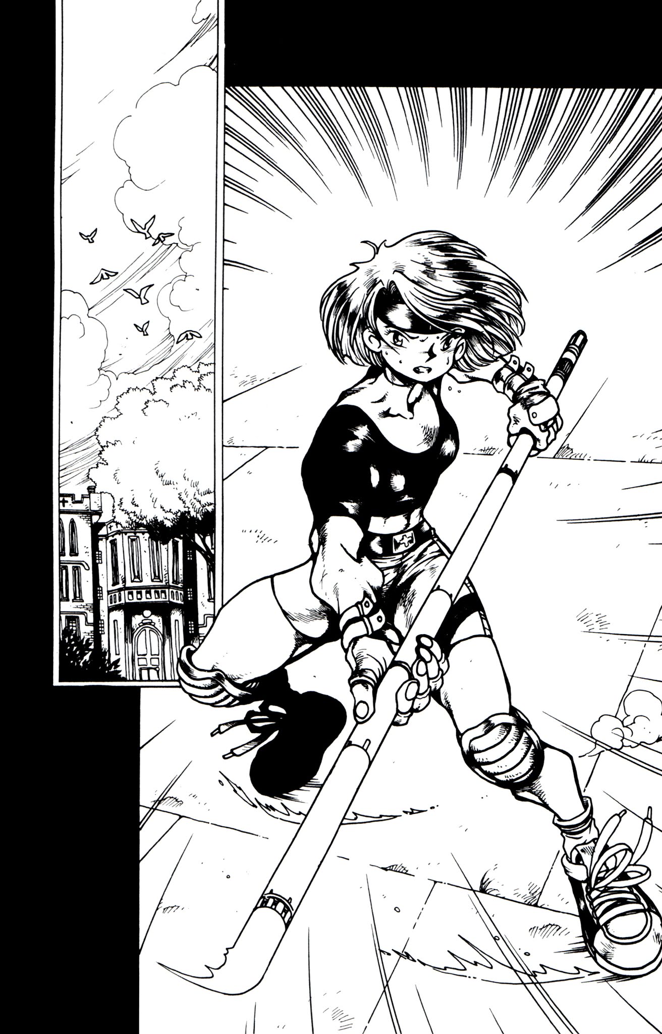 Read online Warrior Nun Areala: Resurrection comic -  Issue #0 - 7