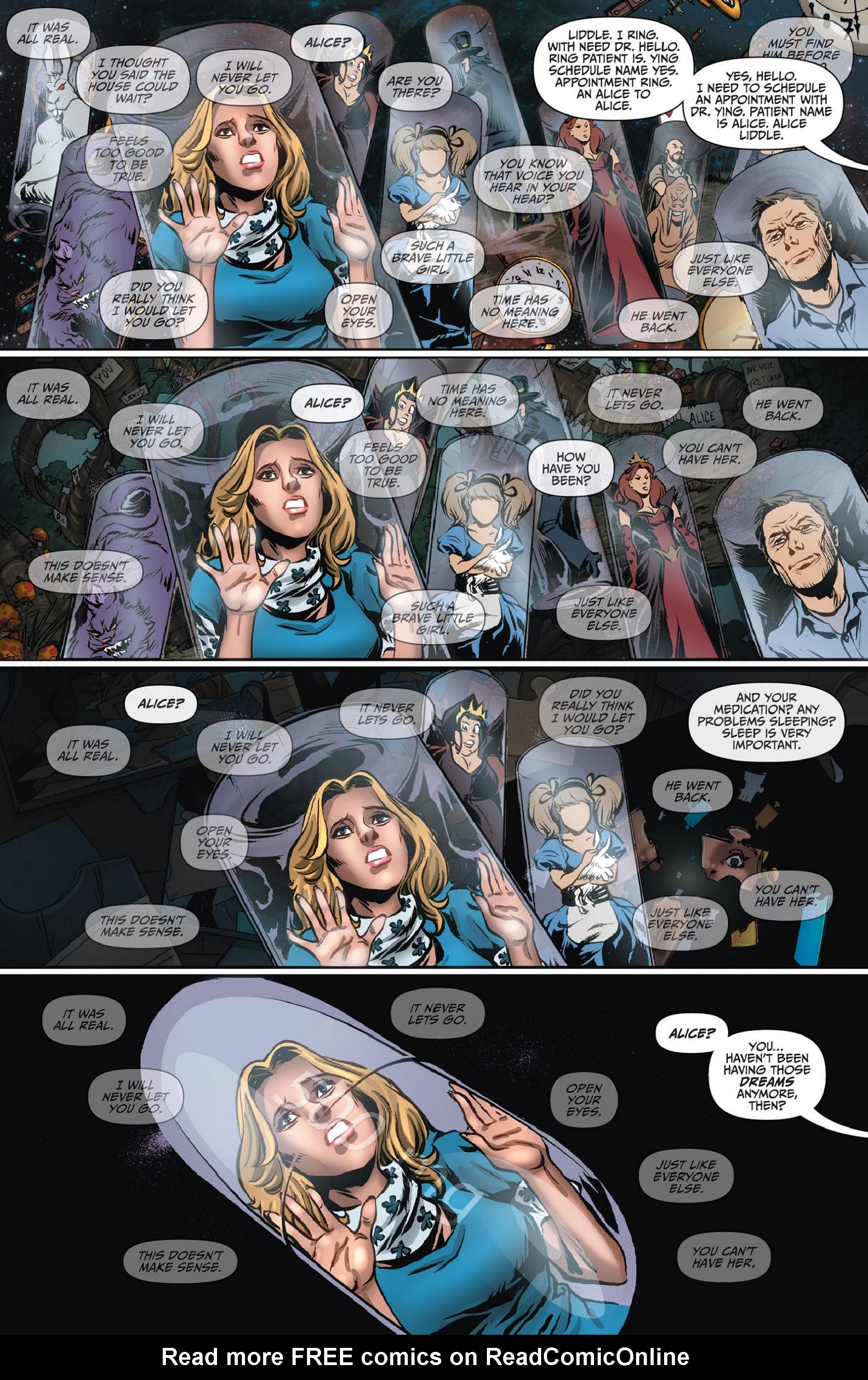 Read online Grimm Fairy Tales presents Wonderland: Down the Rabbit Hole comic -  Issue #1 - 14