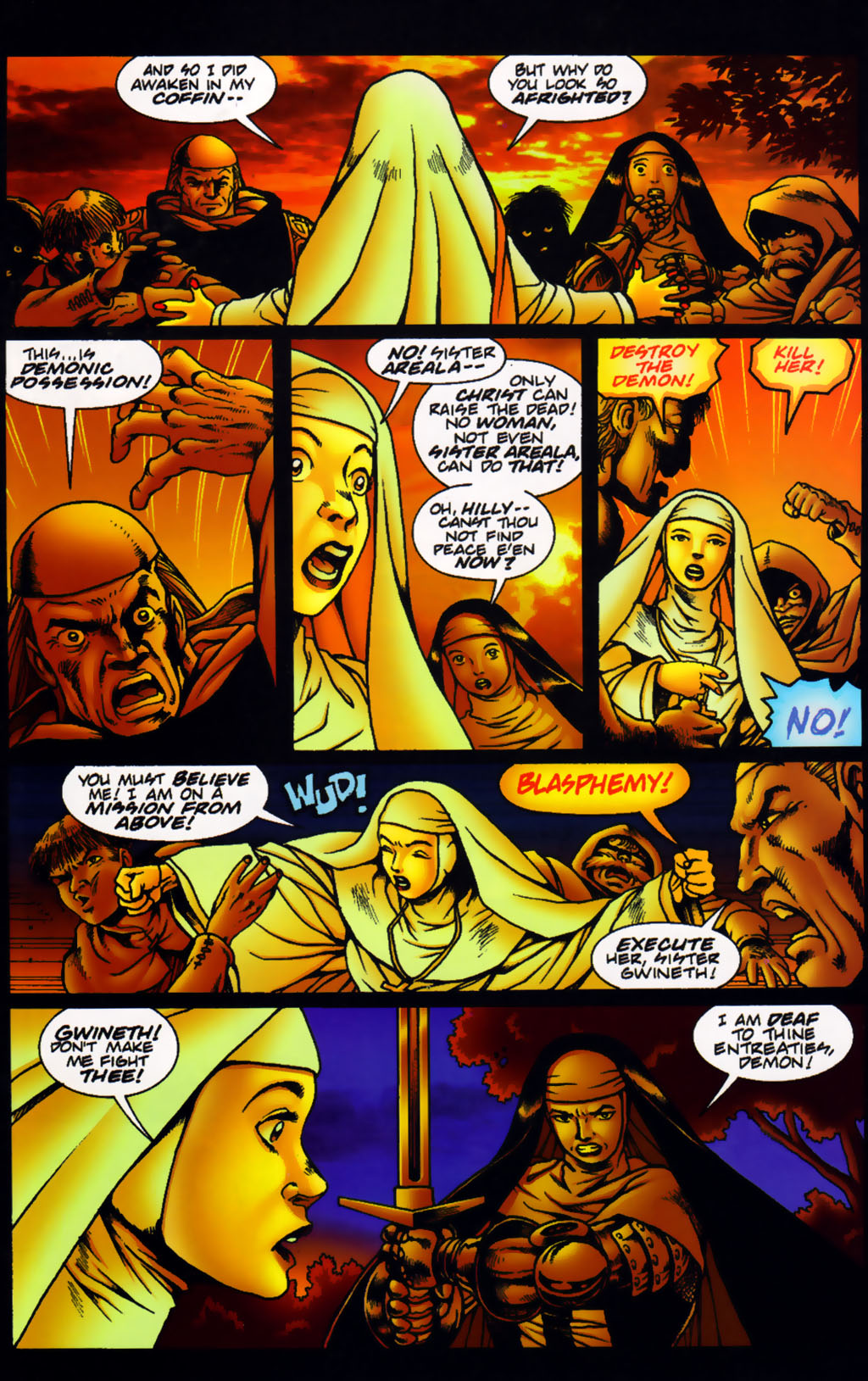 Read online Warrior Nun Areala: Scorpio Rose comic -  Issue #1 - 25