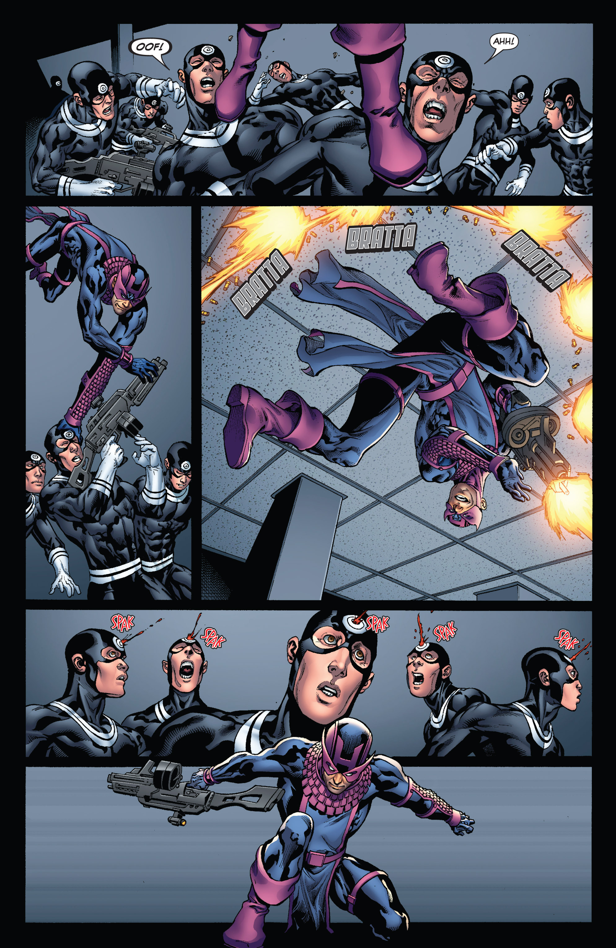 Read online Dark Reign: Hawkeye comic -  Issue #4 - 5