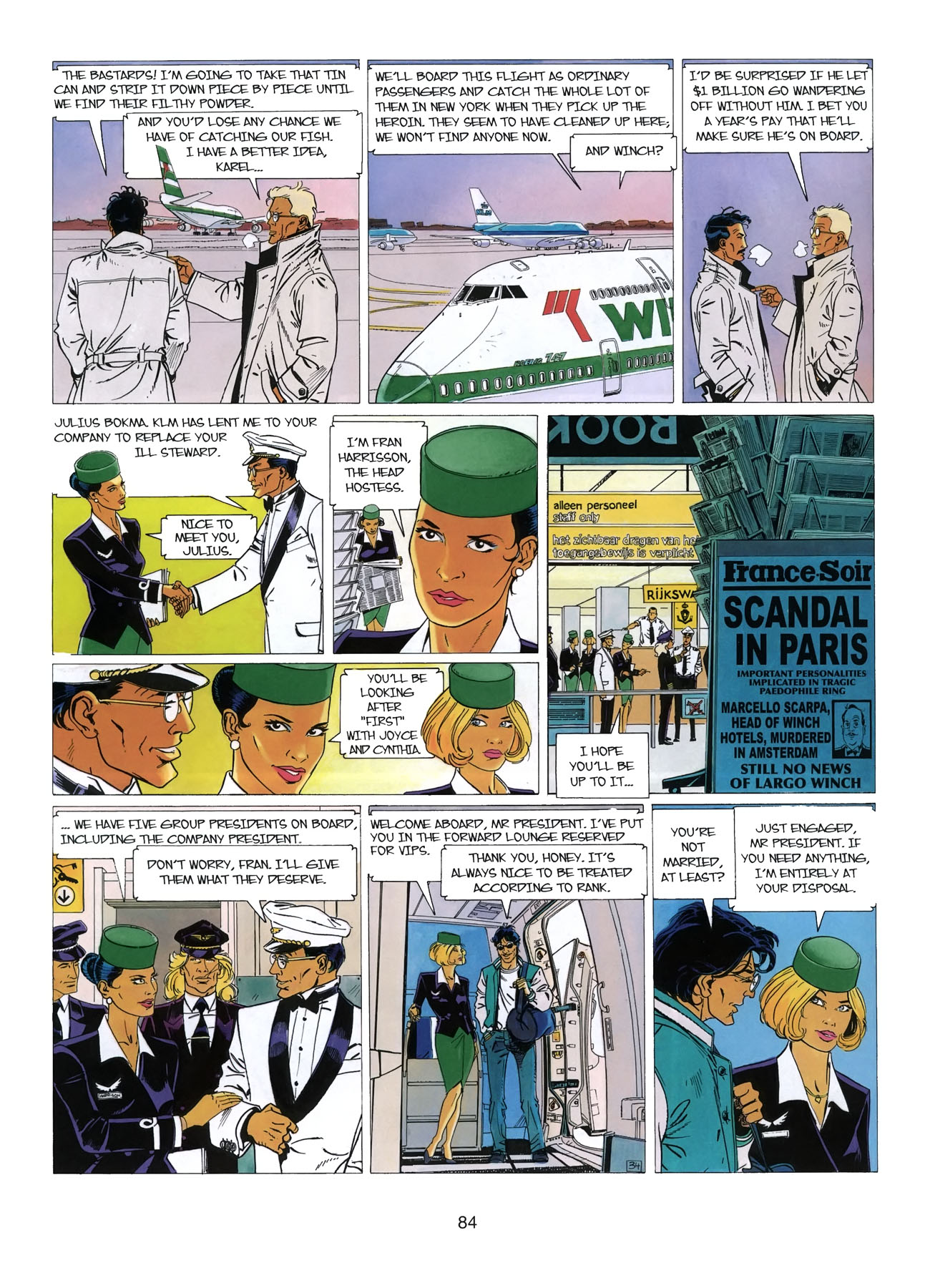 Read online Largo Winch comic -  Issue # TPB 3 - 85