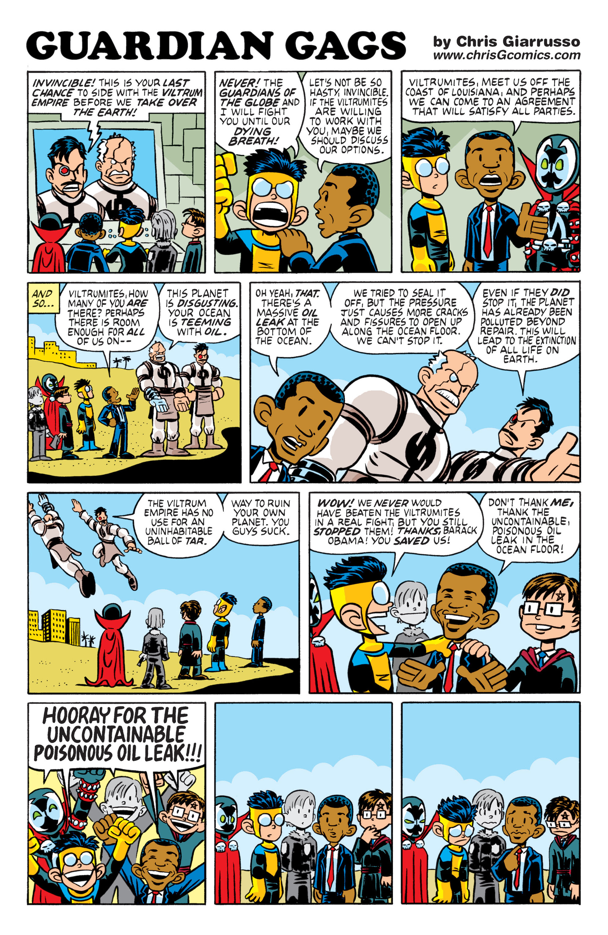 Read online Guarding the Globe (2010) comic -  Issue #2 - 24