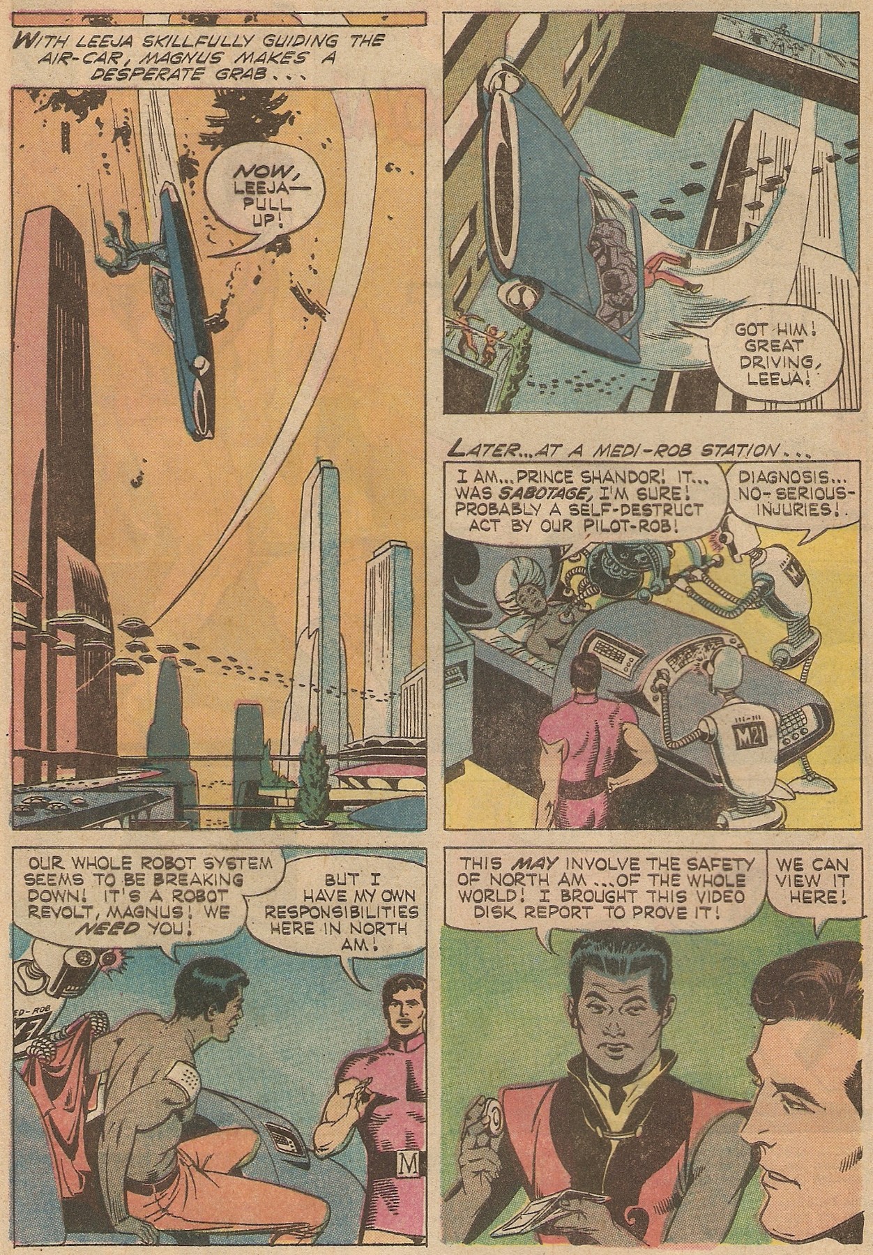 Read online Magnus, Robot Fighter 4000 AD comic -  Issue #43 - 4