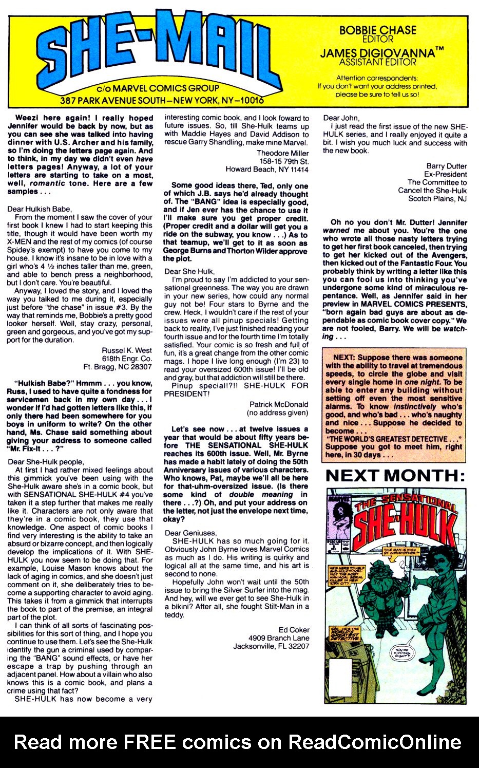Read online The Sensational She-Hulk comic -  Issue #7 - 23