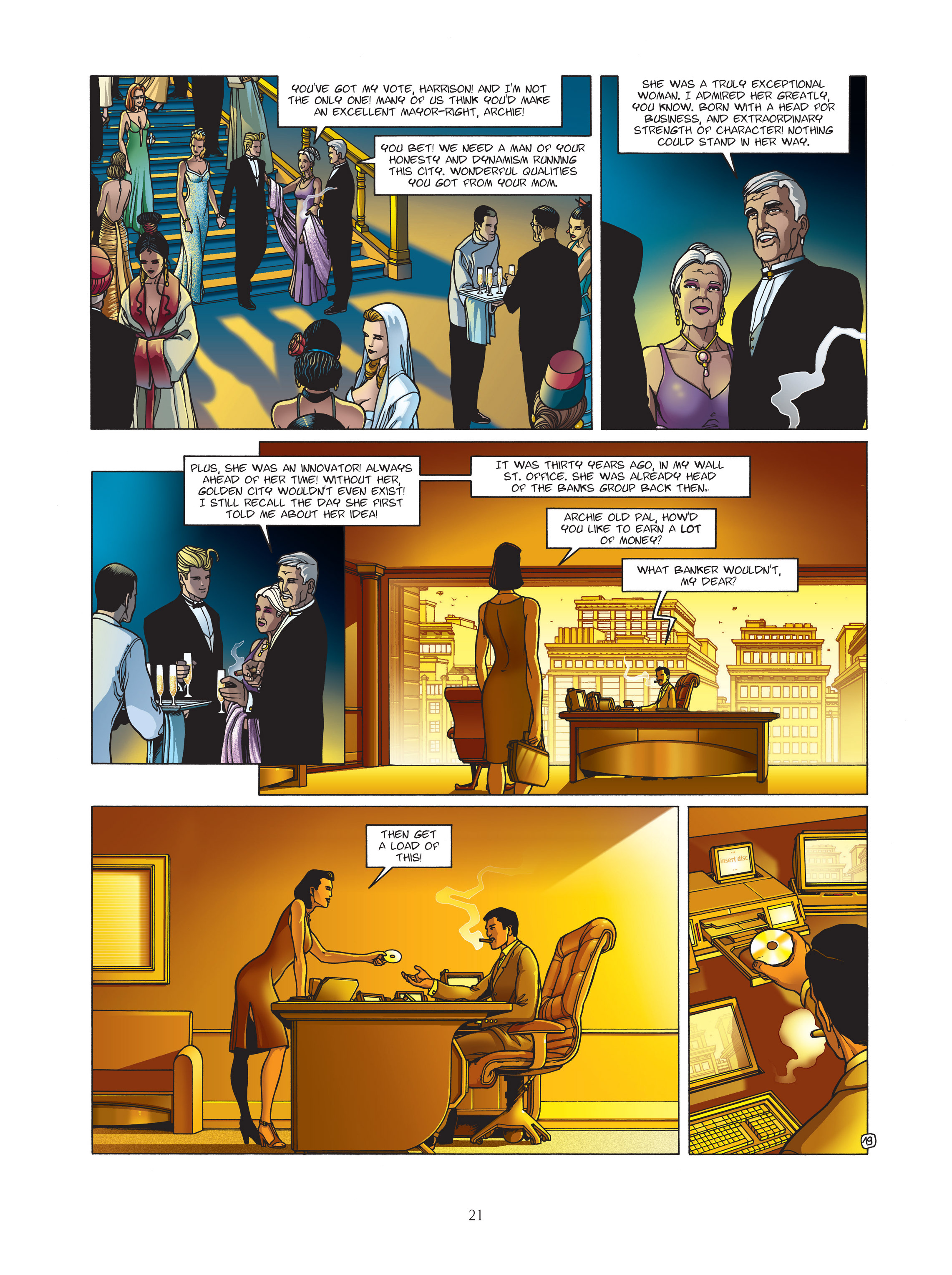 Read online Golden City comic -  Issue #3 - 21