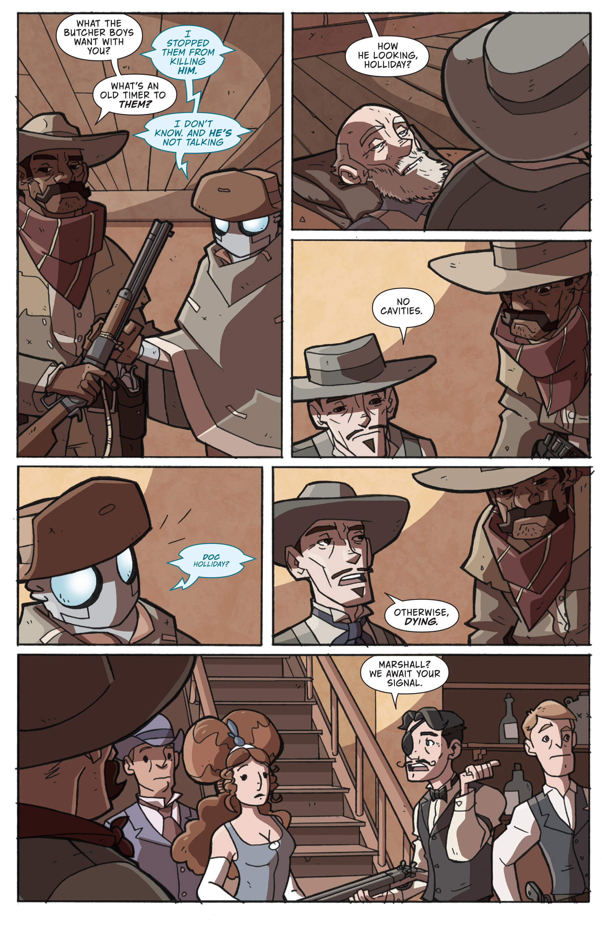 Read online Atomic Robo and the Knights of the Golden Circle comic -  Issue #1 - 19