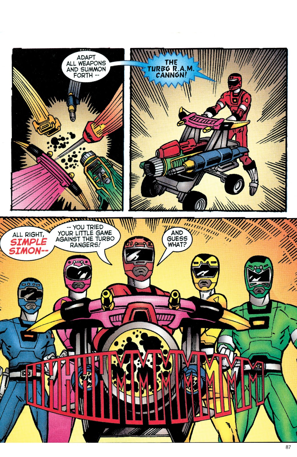 Mighty Morphin Power Rangers Archive issue TPB 2 (Part 1) - Page 81