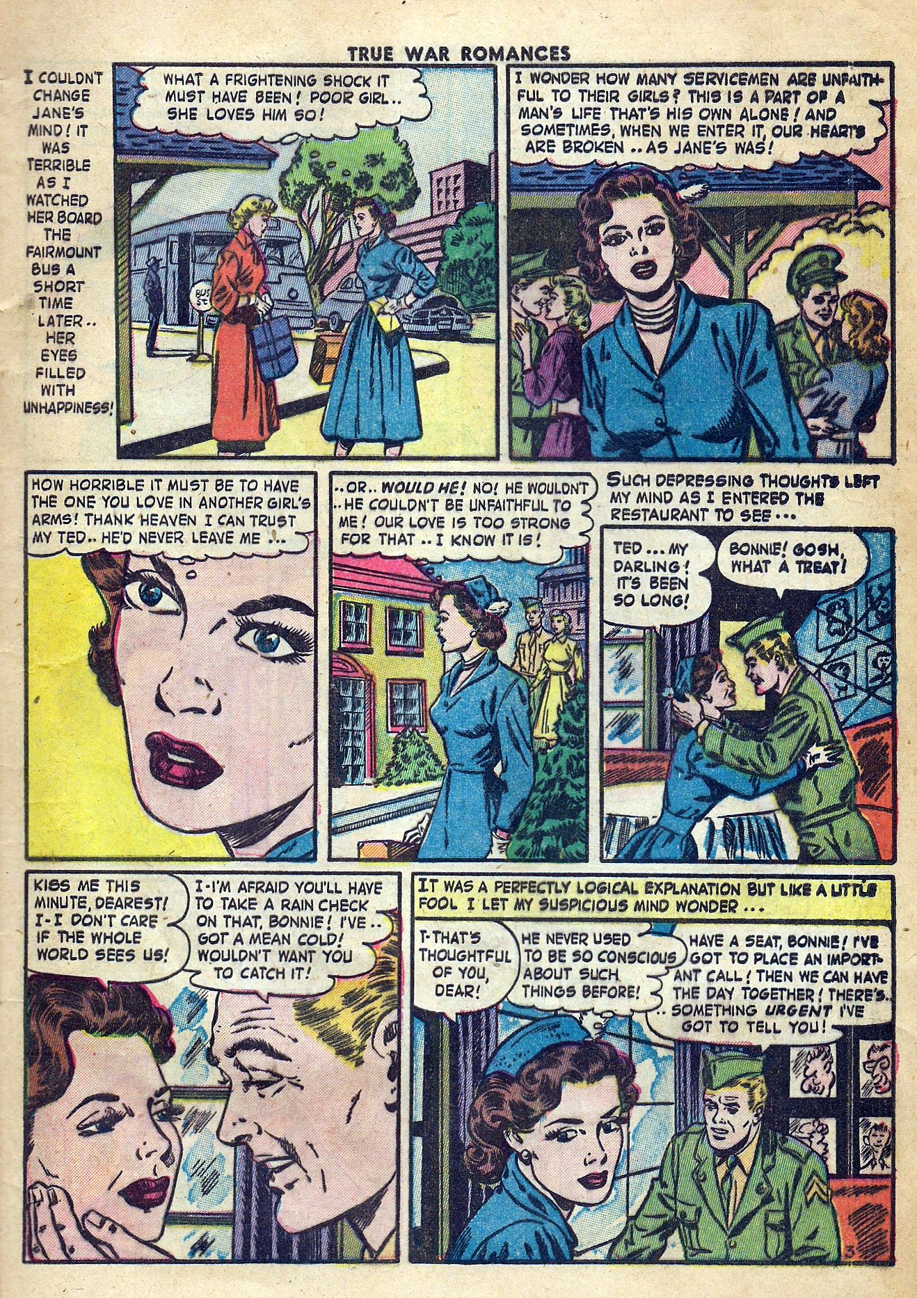 Read online True War Romances comic -  Issue #10 - 5