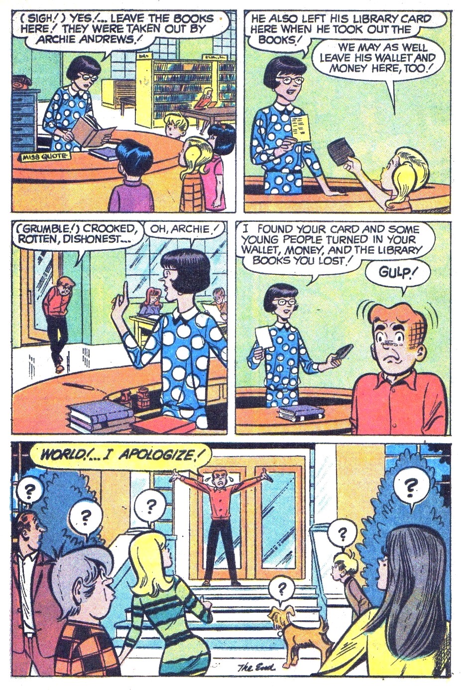 Read online Archie (1960) comic -  Issue #196 - 24