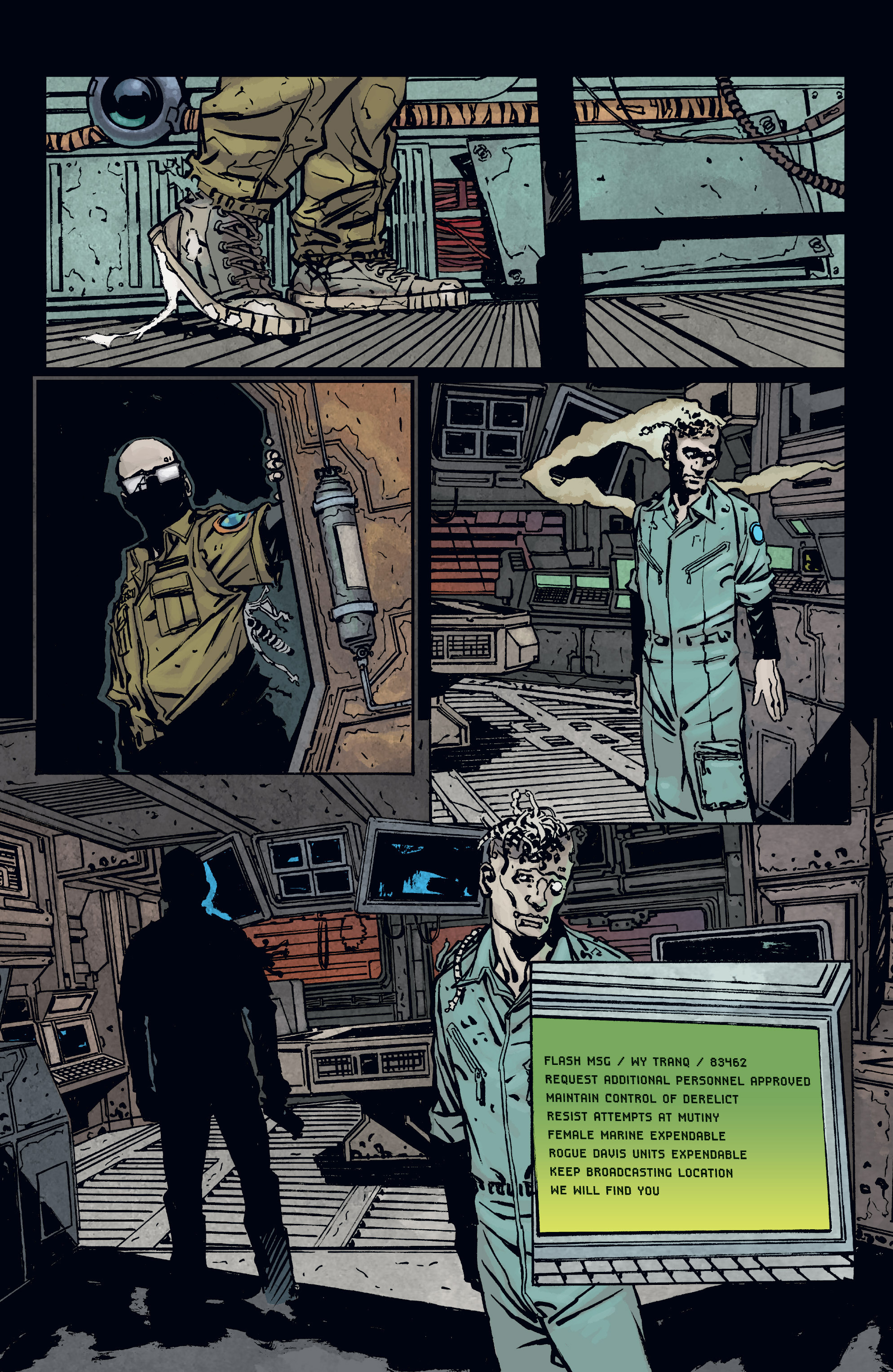 Read online Aliens: Defiance comic -  Issue #3 - 23