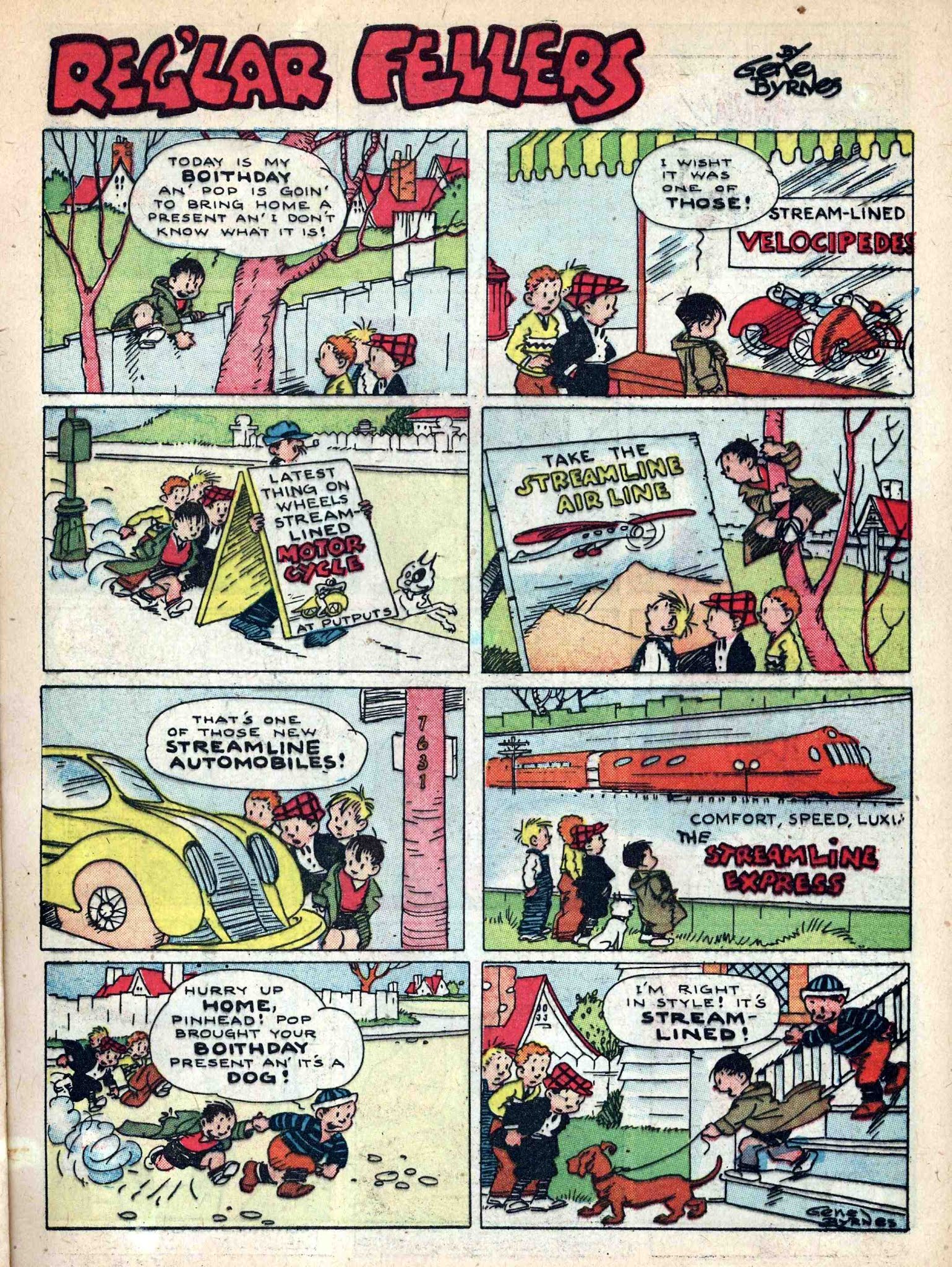 Read online Reg'lar Fellers Heroic Comics comic -  Issue #2 - 9