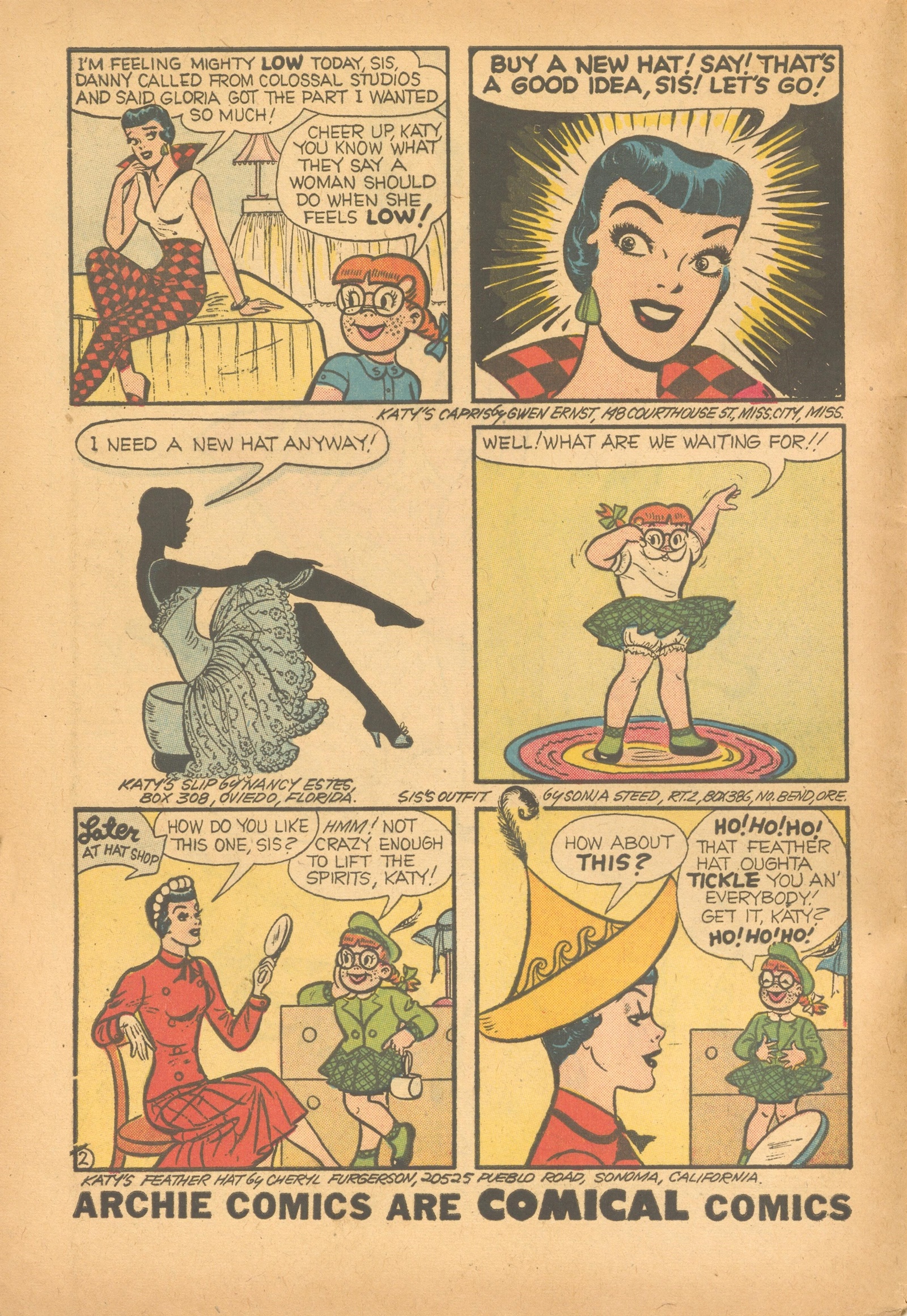 Read online Katy Keene (1949) comic -  Issue #34 - 4