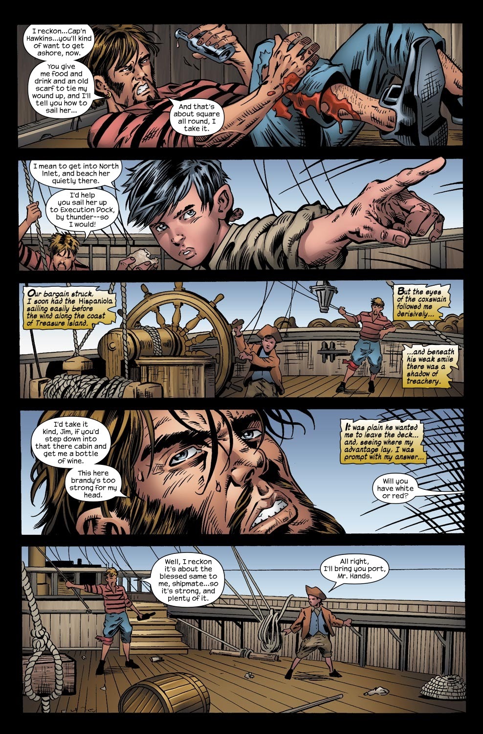 Read online Treasure Island comic -  Issue #4 - 18