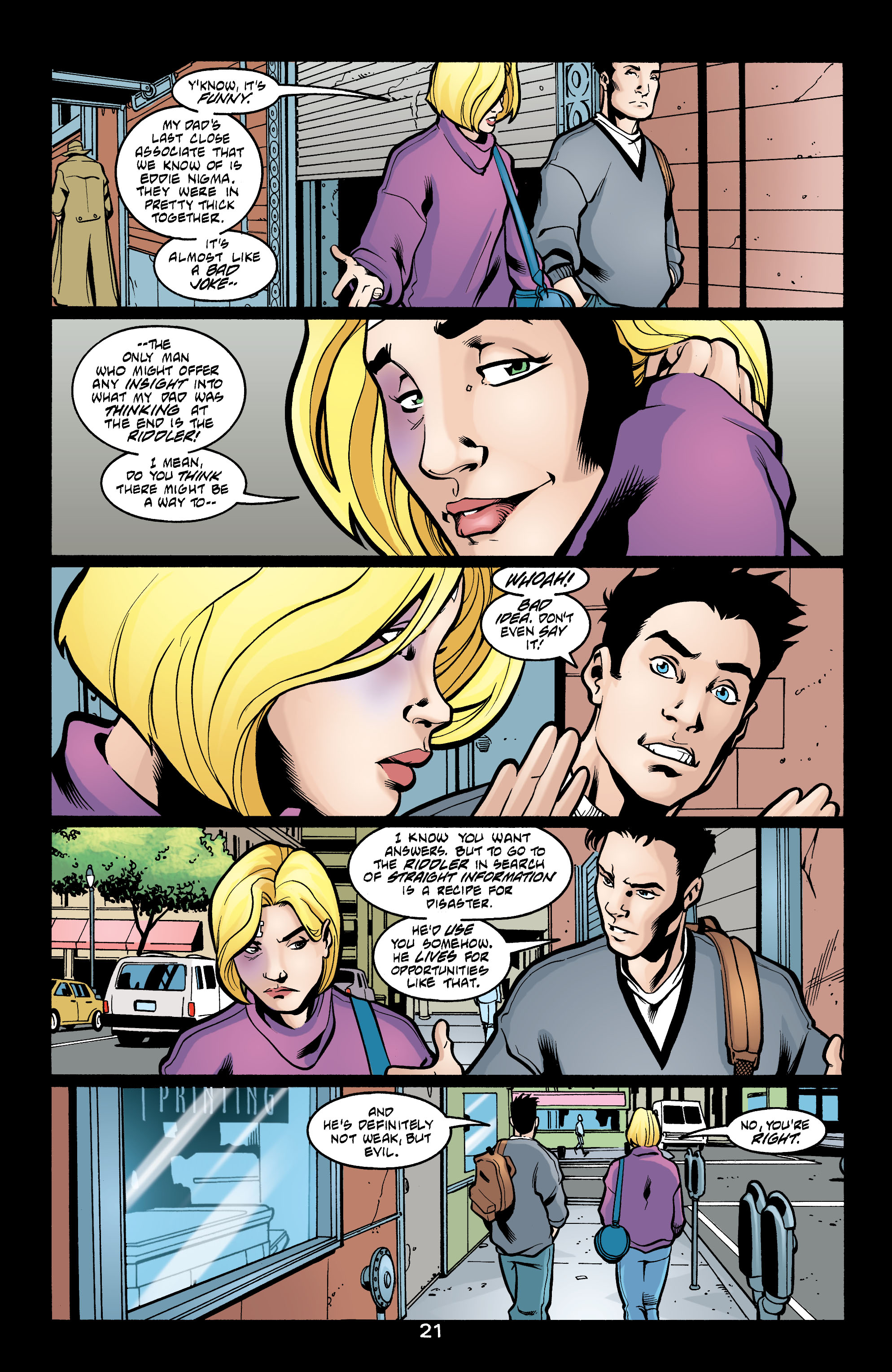 Read online Robin (1993) comic -  Issue #111 - 22