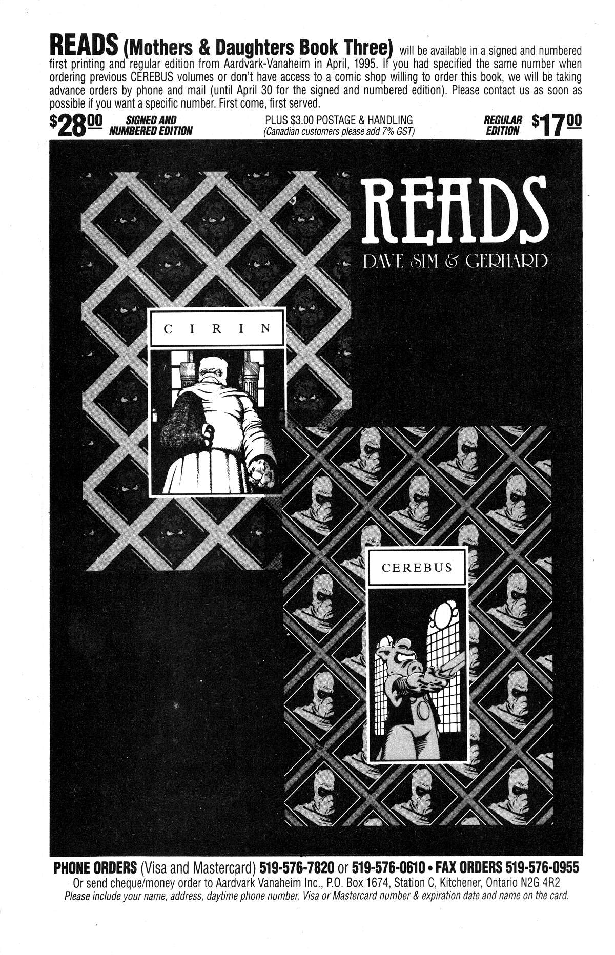 Read online Cerebus comic -  Issue #192 - 24