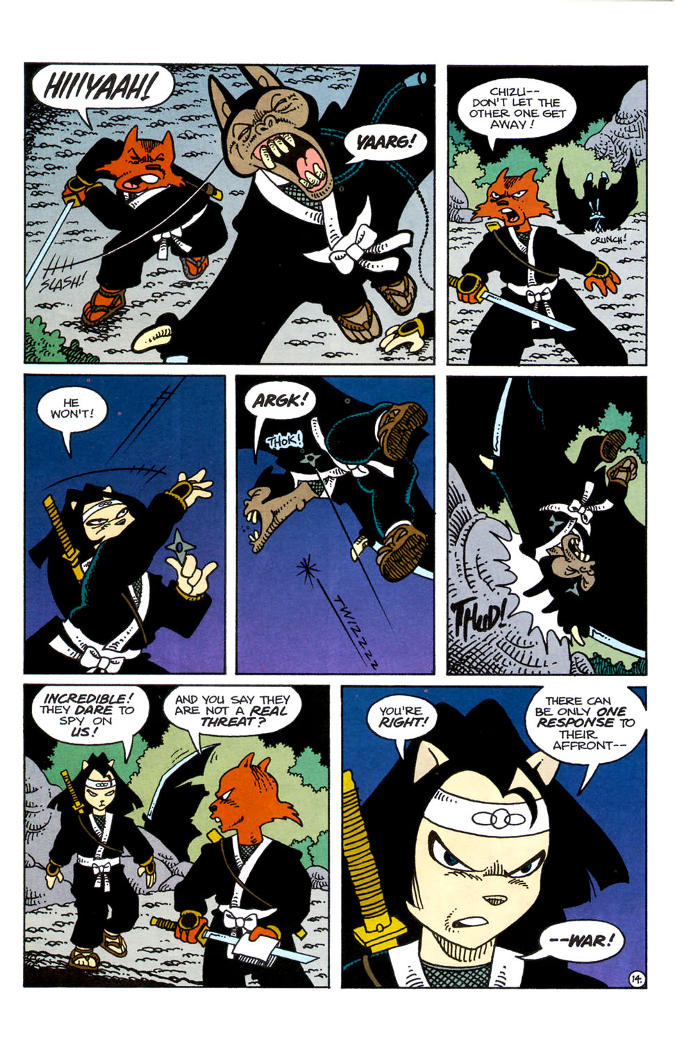 Usagi Yojimbo (1993) Issue #1 #1 - English 15