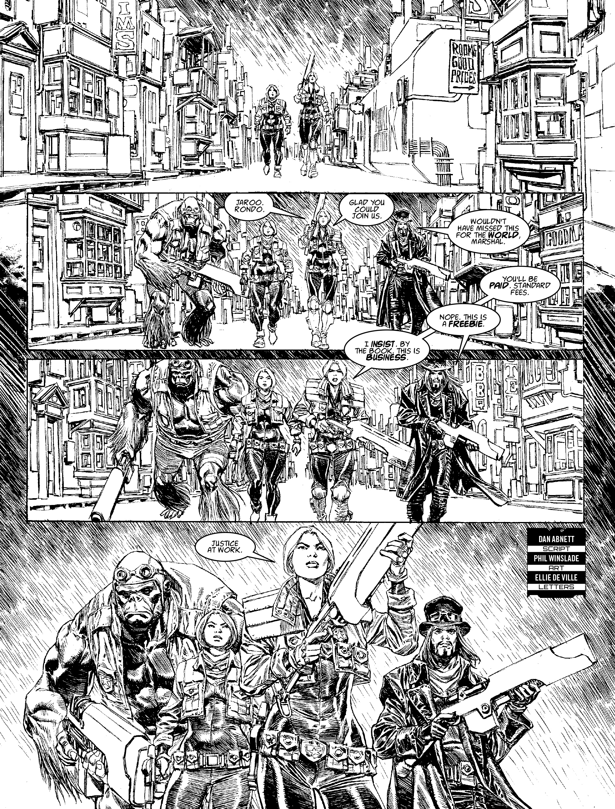 Read online Judge Dredd Megazine (Vol. 5) comic -  Issue #374 - 44